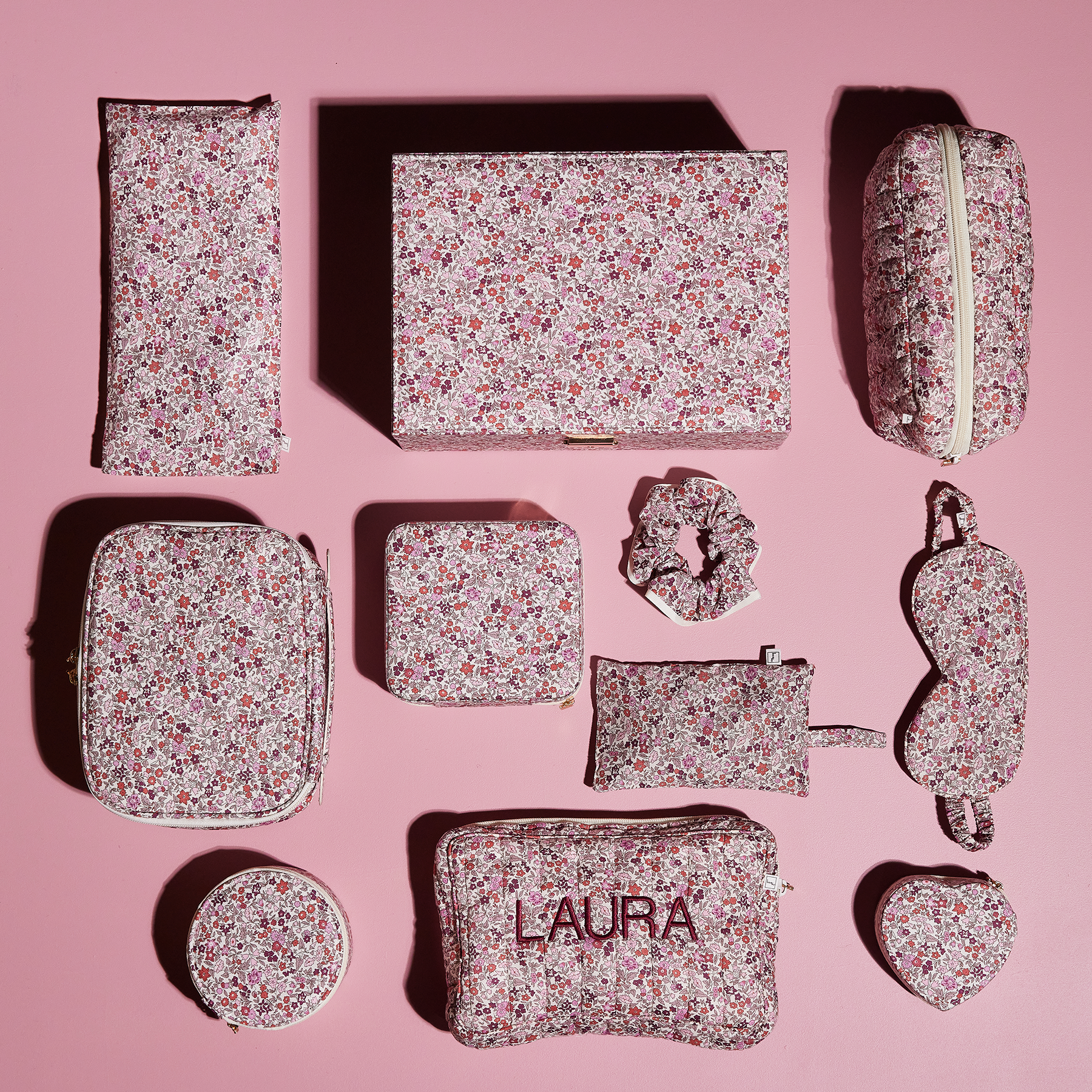 JEWELRY BOX ROUND MW LIBERTY AVA PINK