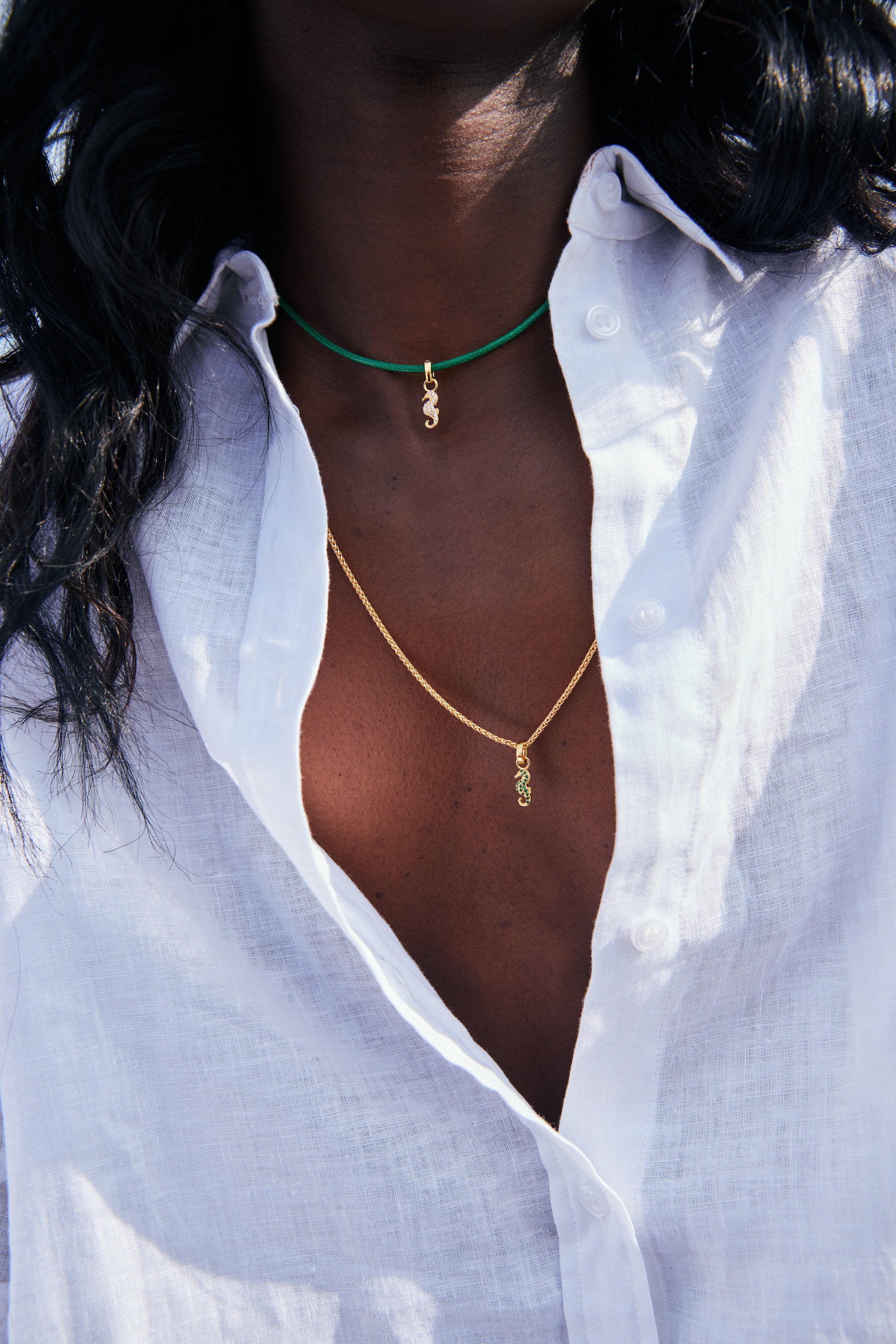 HELENE CHARM GREEN