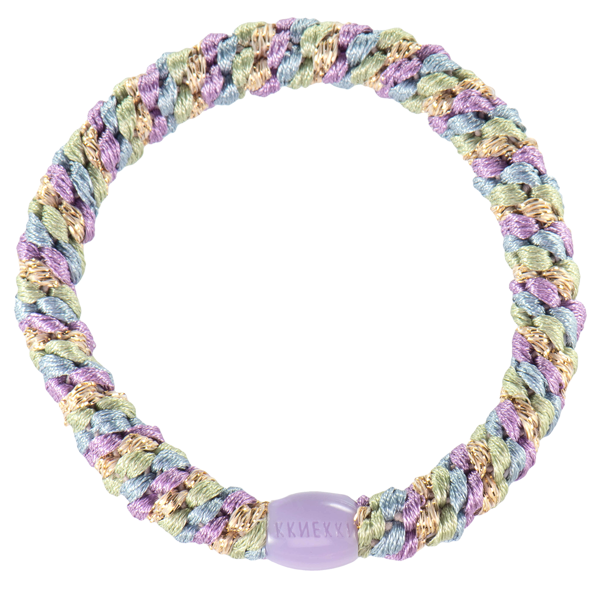 Image of Kknekki Mix Lavender-Seablue glitter  from Kknekki original hair ties