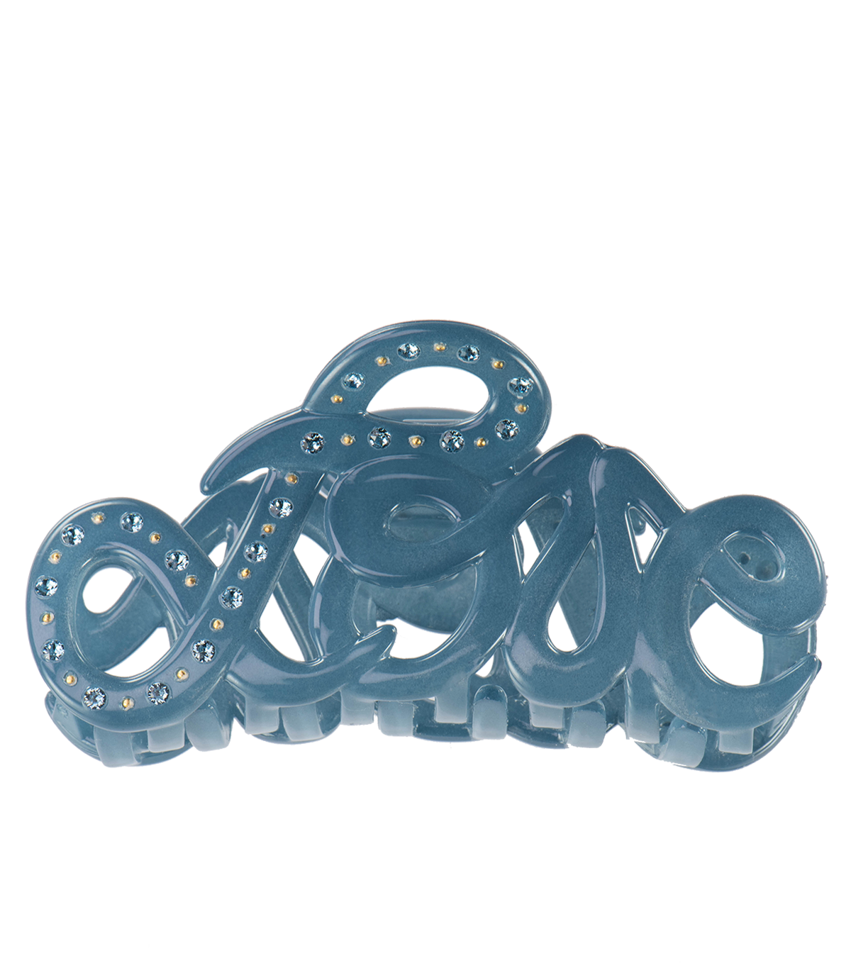 Image of Love claw 8cm Jeans blue Swarovski from Bon Dep Icons
