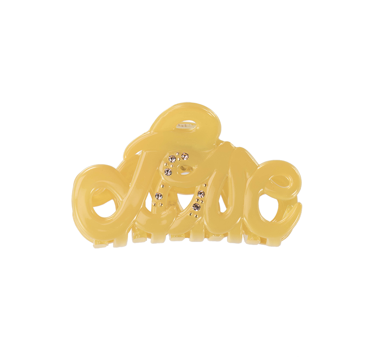 Image of Love claw 5cm Yellow Swarovski from Bon Dep Icons