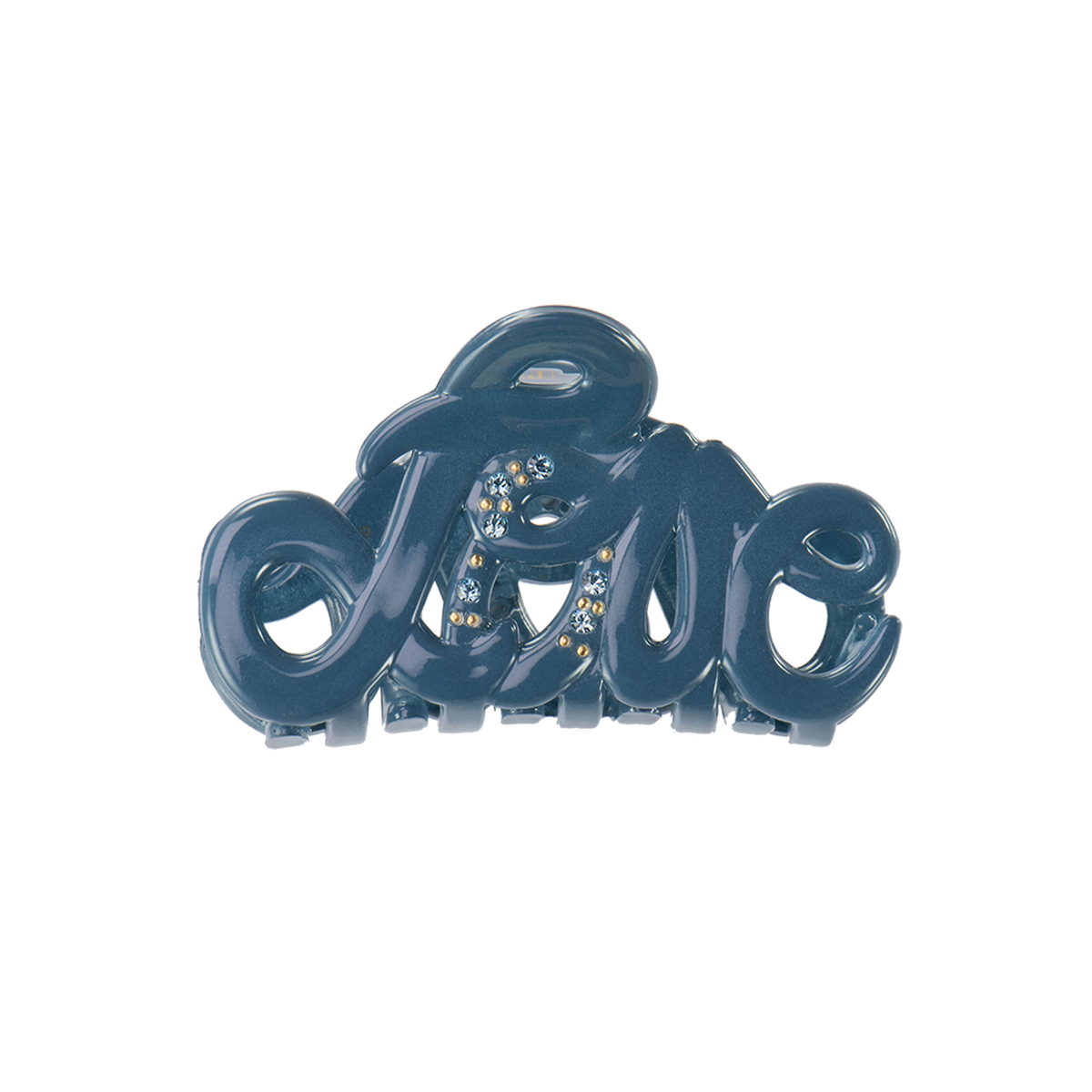 Image of Love claw 5cm Jeans Blue Swarovski from Bon Dep Icons