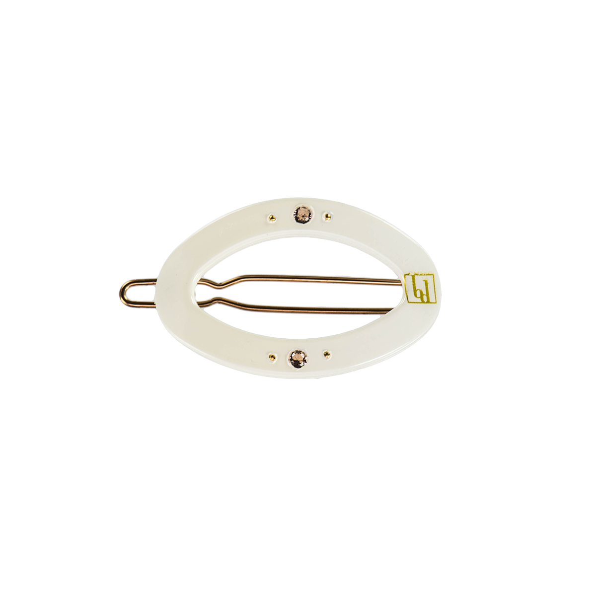 Image of Circle clip 4cm Off white from Bon Dep Icons