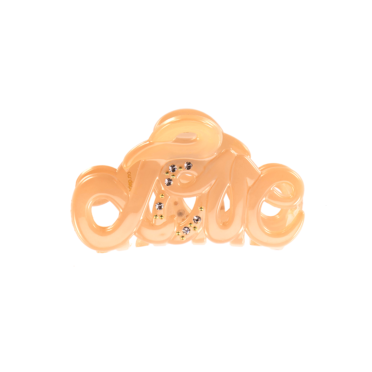 Image of Love claw 5cm Peach Swarovski from Bon Dep Icons