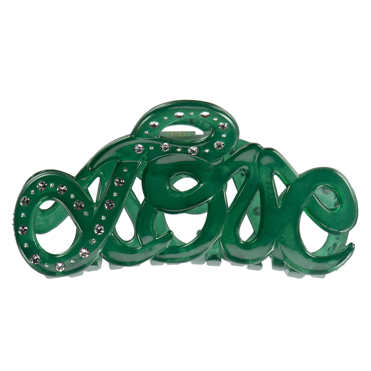 Image of Love claw 8cm Green Swarovski from Bon Dep Icons