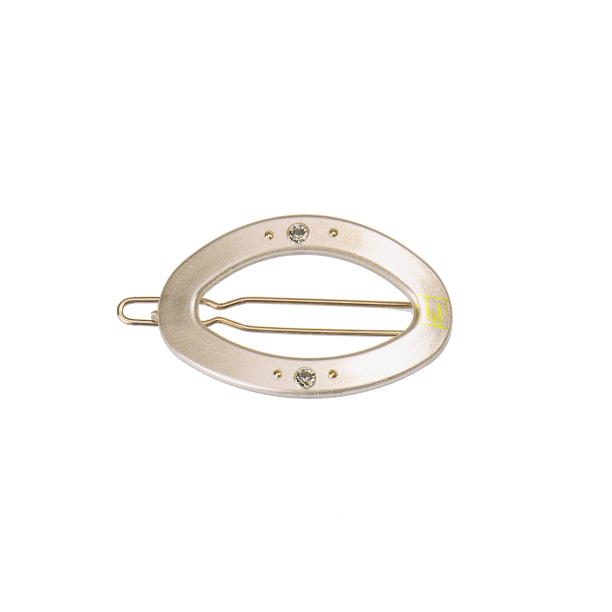 Image of Circle clip Beige gloss from Bon Dep Icons