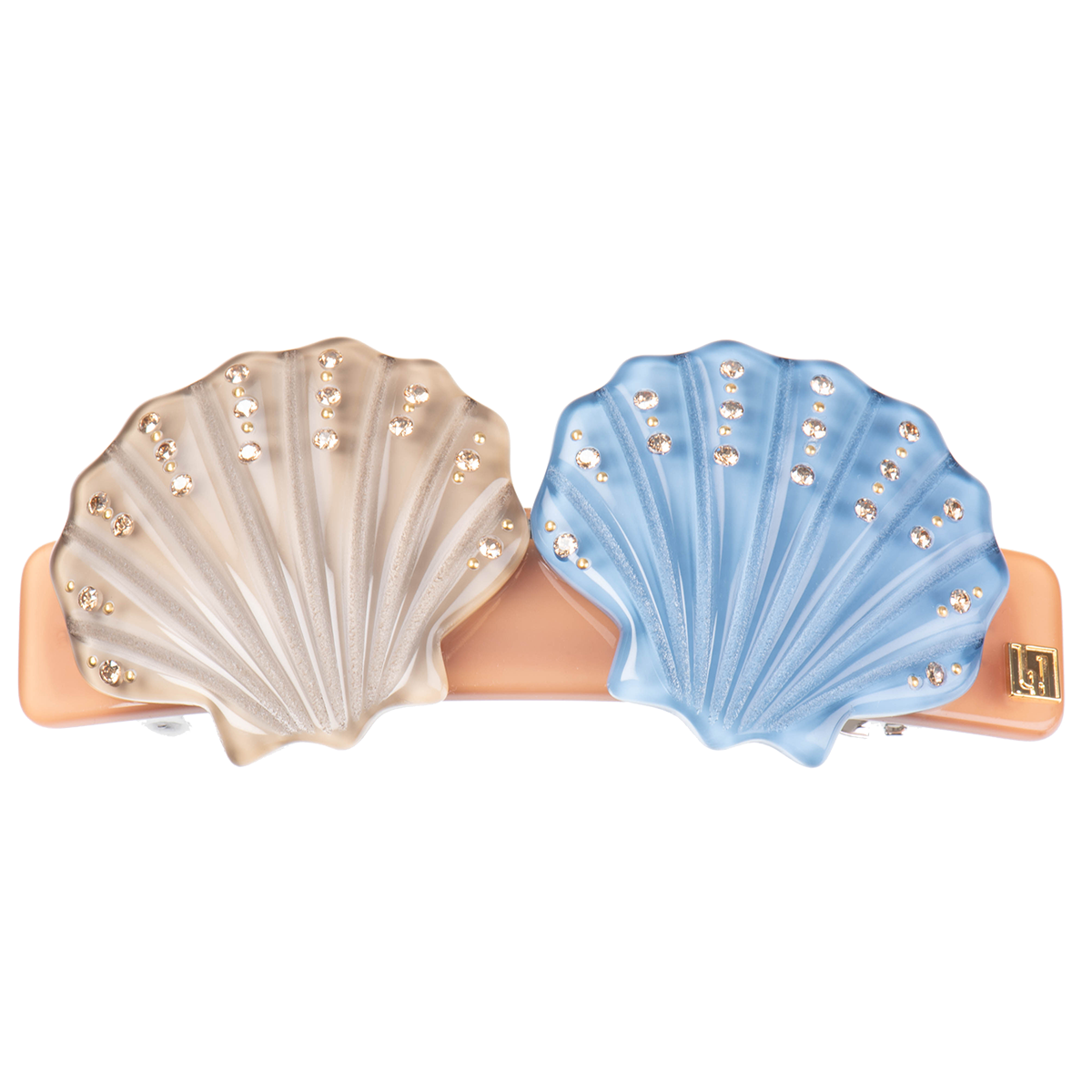 Image of Hair clip with shell Coral Handmade from Bon Dep Icons