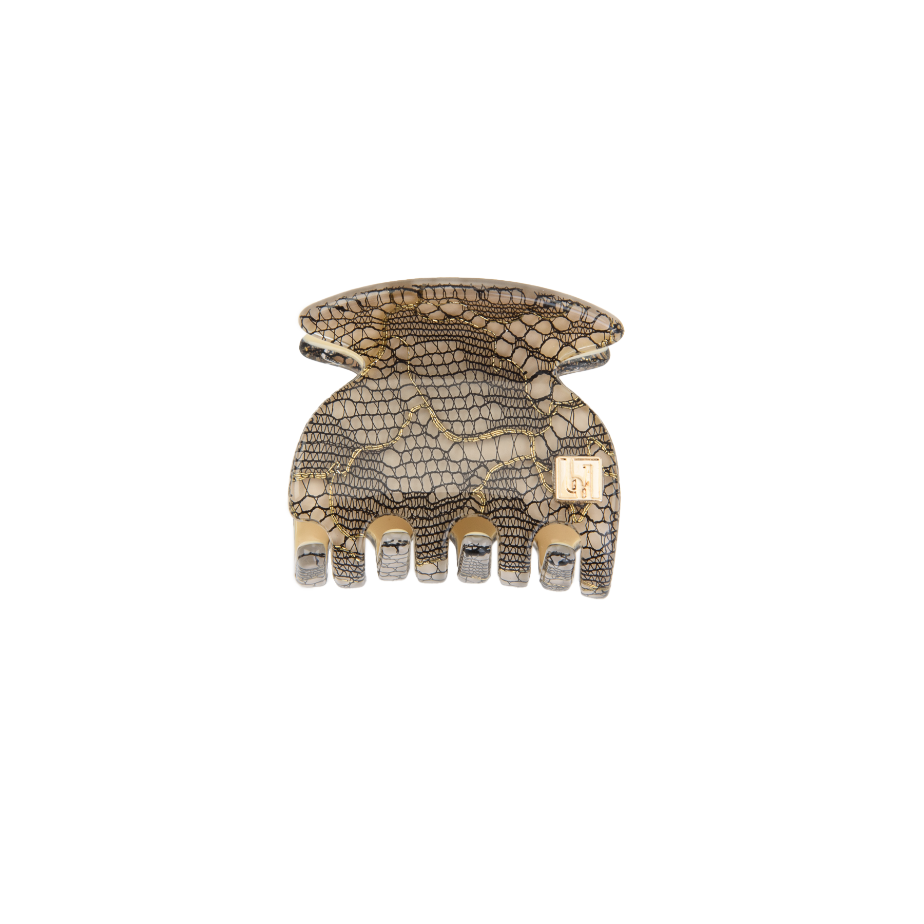 Image of Claw clip Laces 3,5cm Handmade from Bon Dep Icons