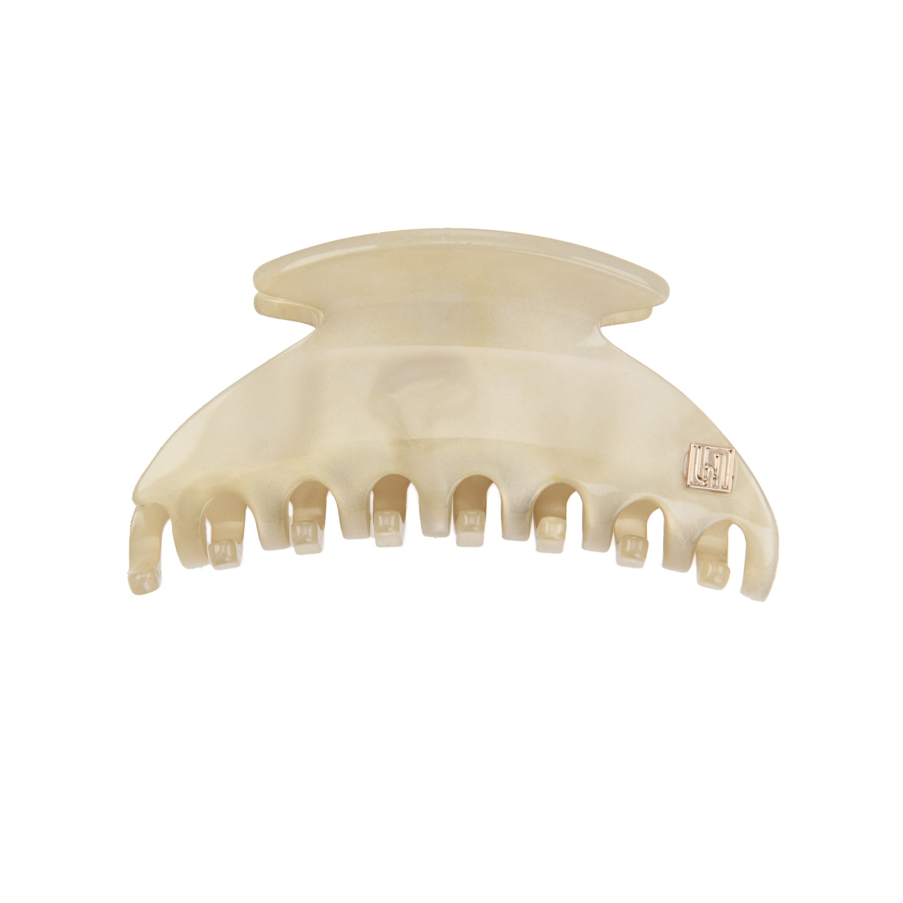 Image of Claw clip Ivory 6,5cm Handmade from Bon Dep Icons