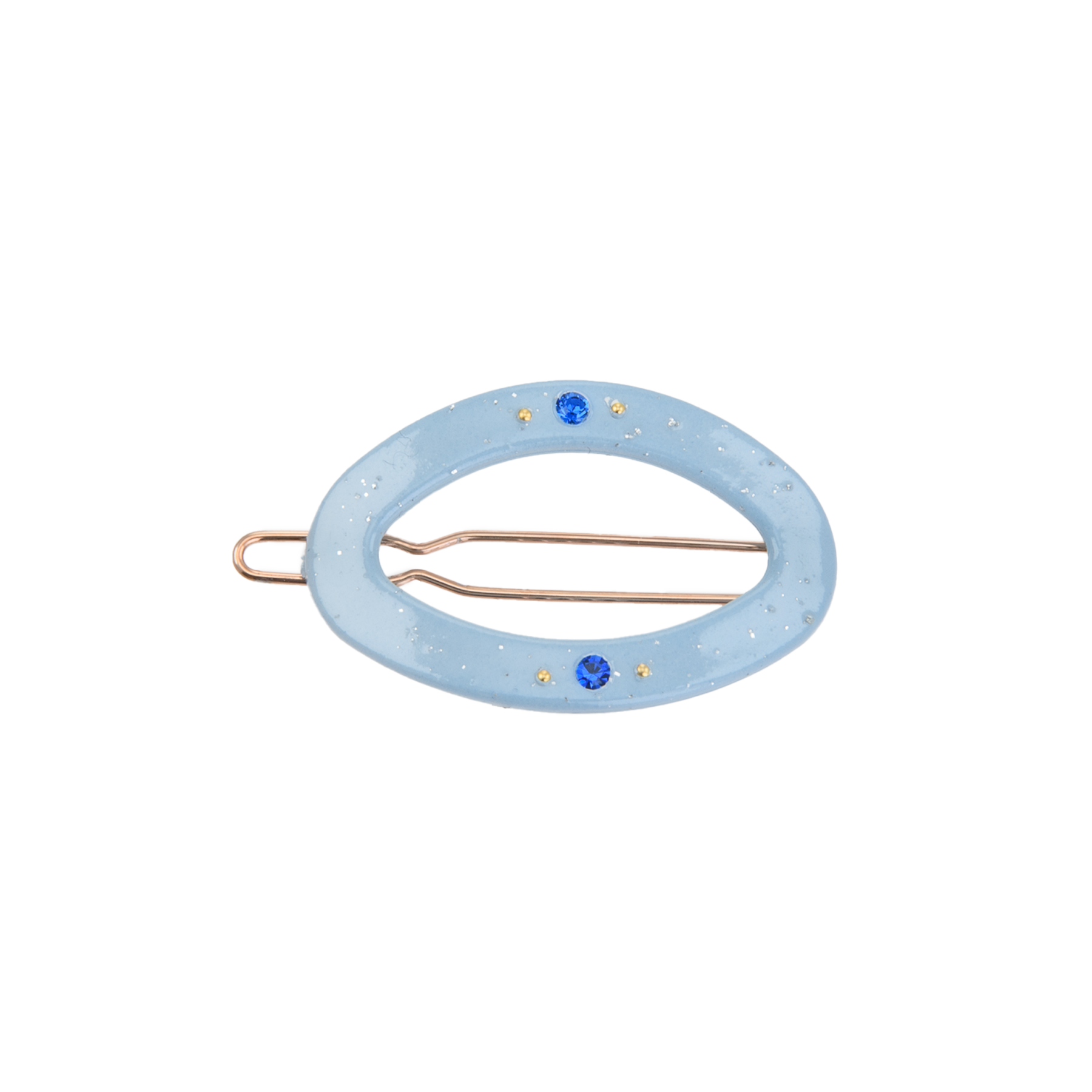 Image of Circle clip Light blue from Bon Dep Icons