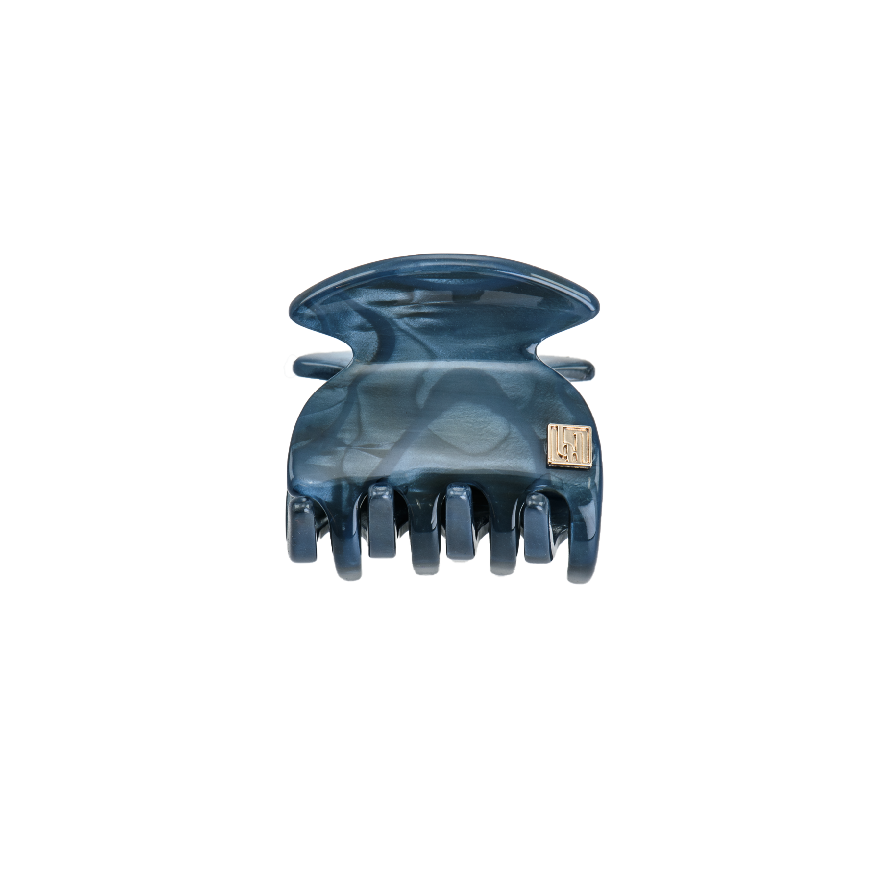 Image of Claw clip Navy 3,5cm Handmade from Bon Dep Icons