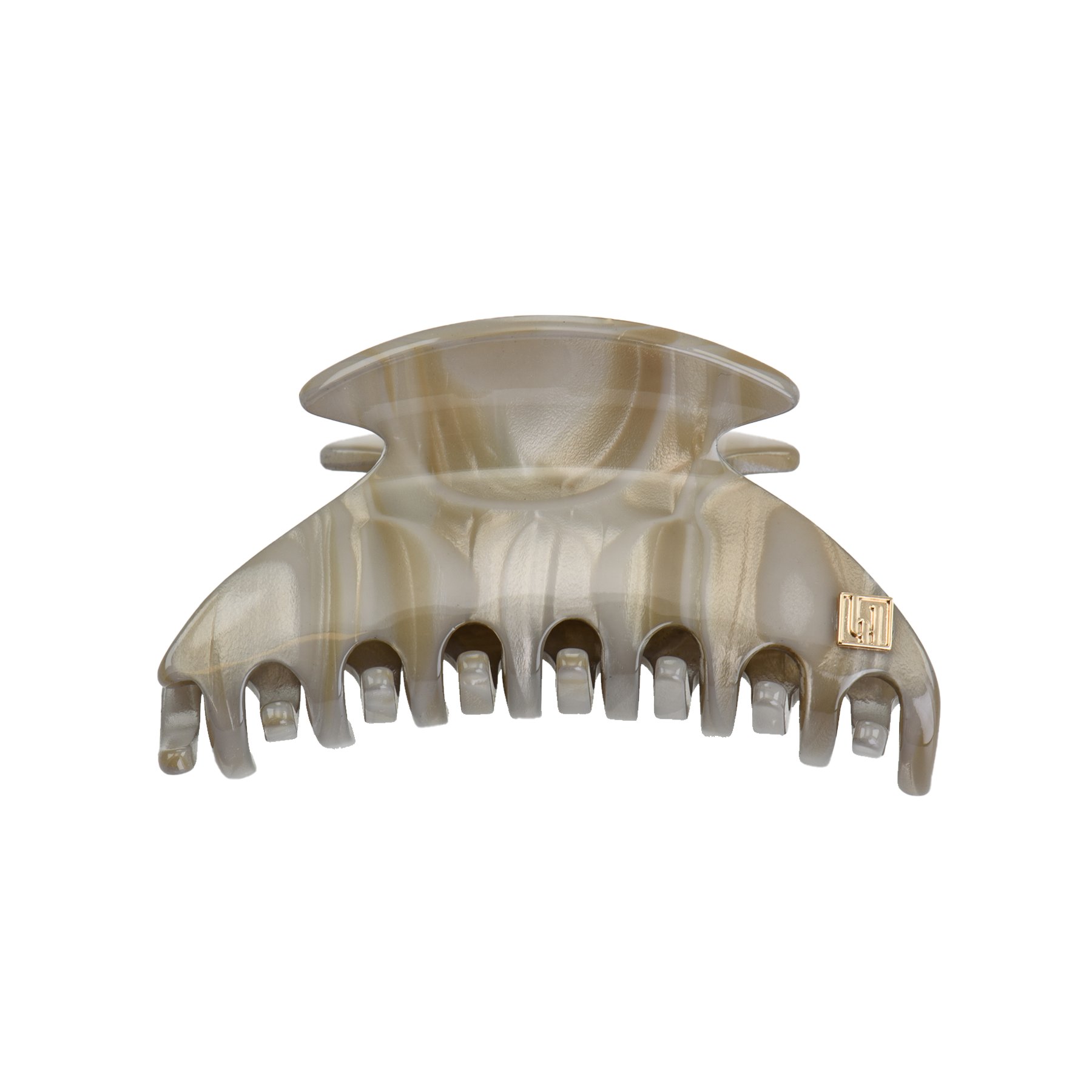 Image of Claw clip Nougat 6,5cm Handmade from Bon Dep Icons