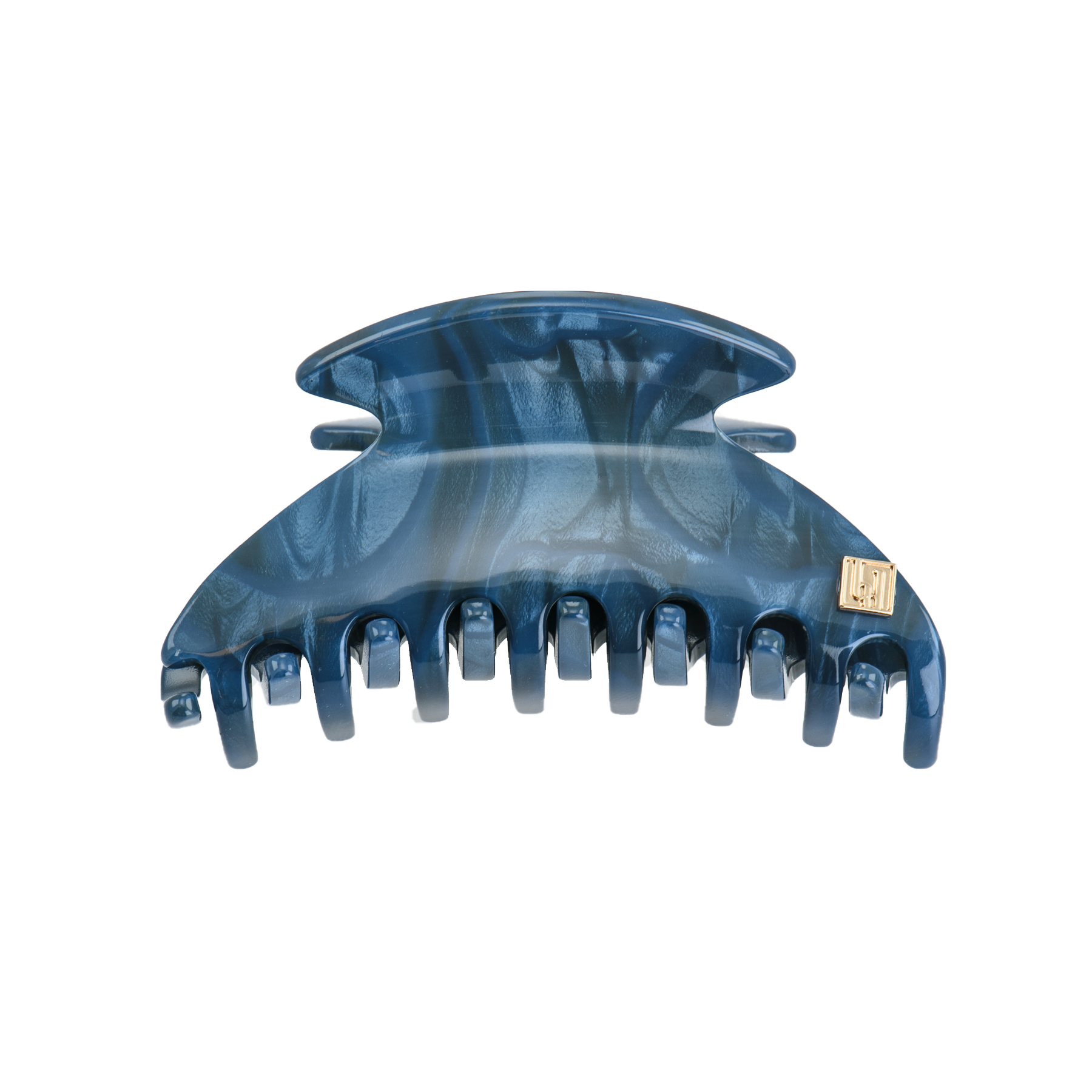 Image of Claw clip Navy 6,5cm Handmade from Bon Dep Icons