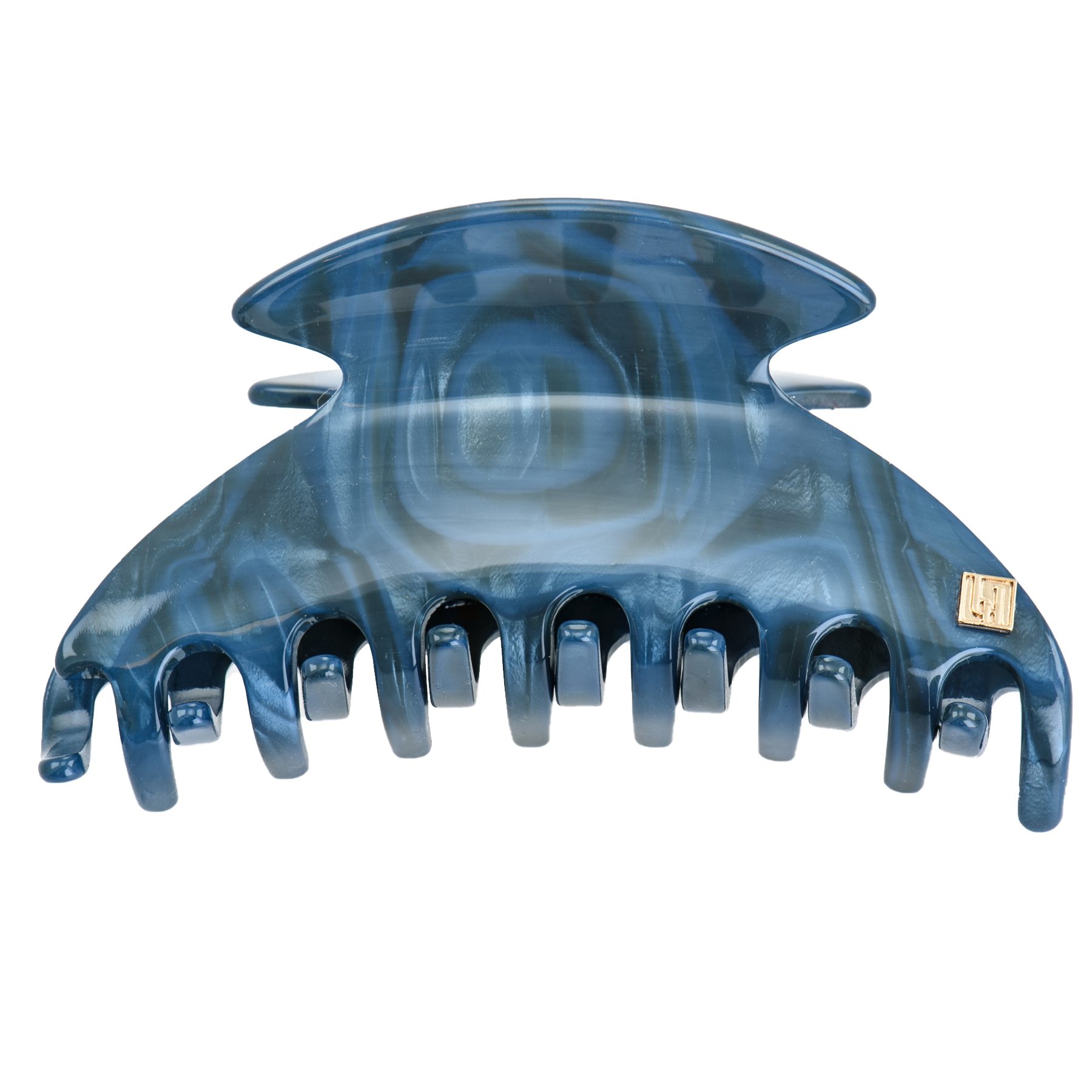 Image of Claw clip Navy 9cm Handmade from Bon Dep Icons