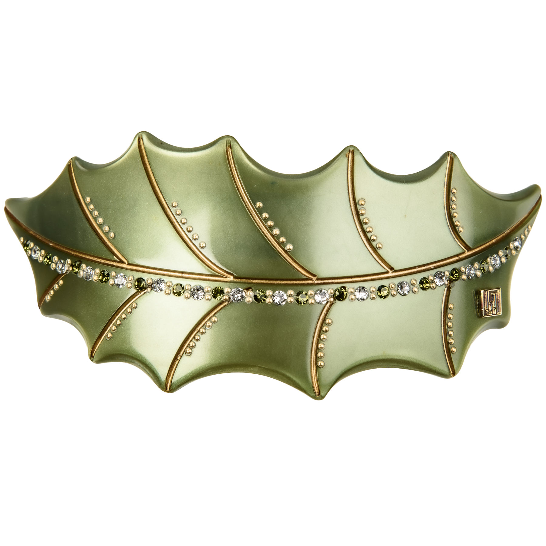 Image of Oak leaf Handmade Forrest green from Bon Dep Icons