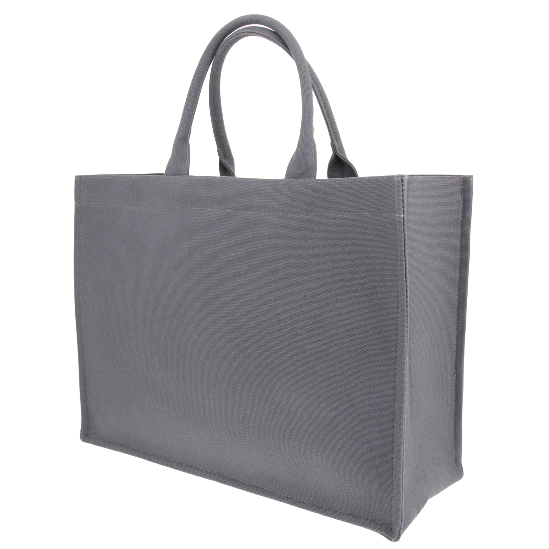 TOTE BAG CANVAS GREY