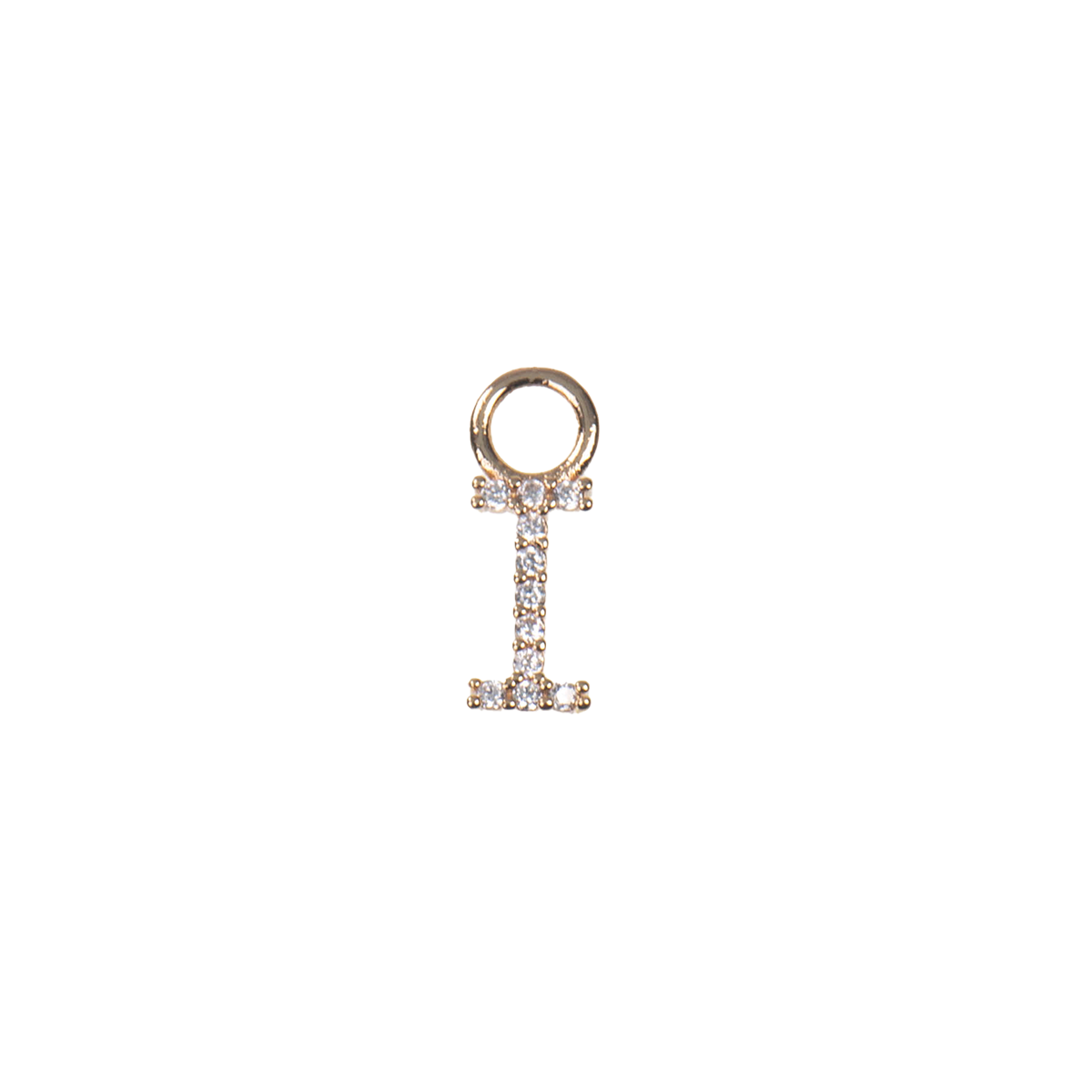 Image of Letter charm I from Emilia by Bon Dep