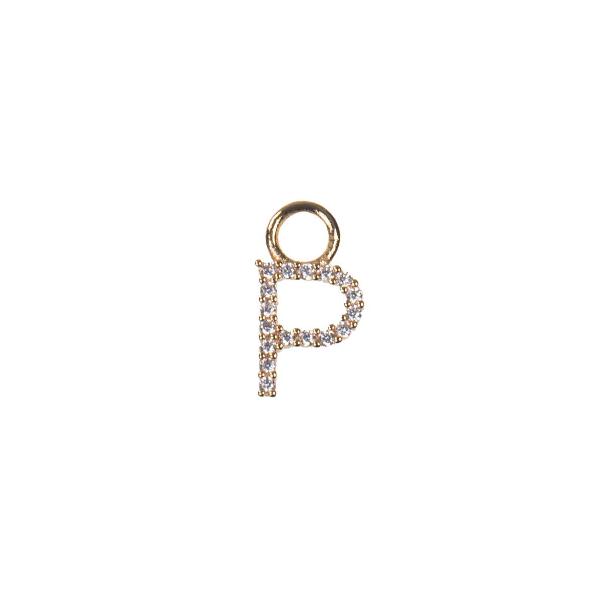 Image of Letter charm P from Emilia by Bon Dep