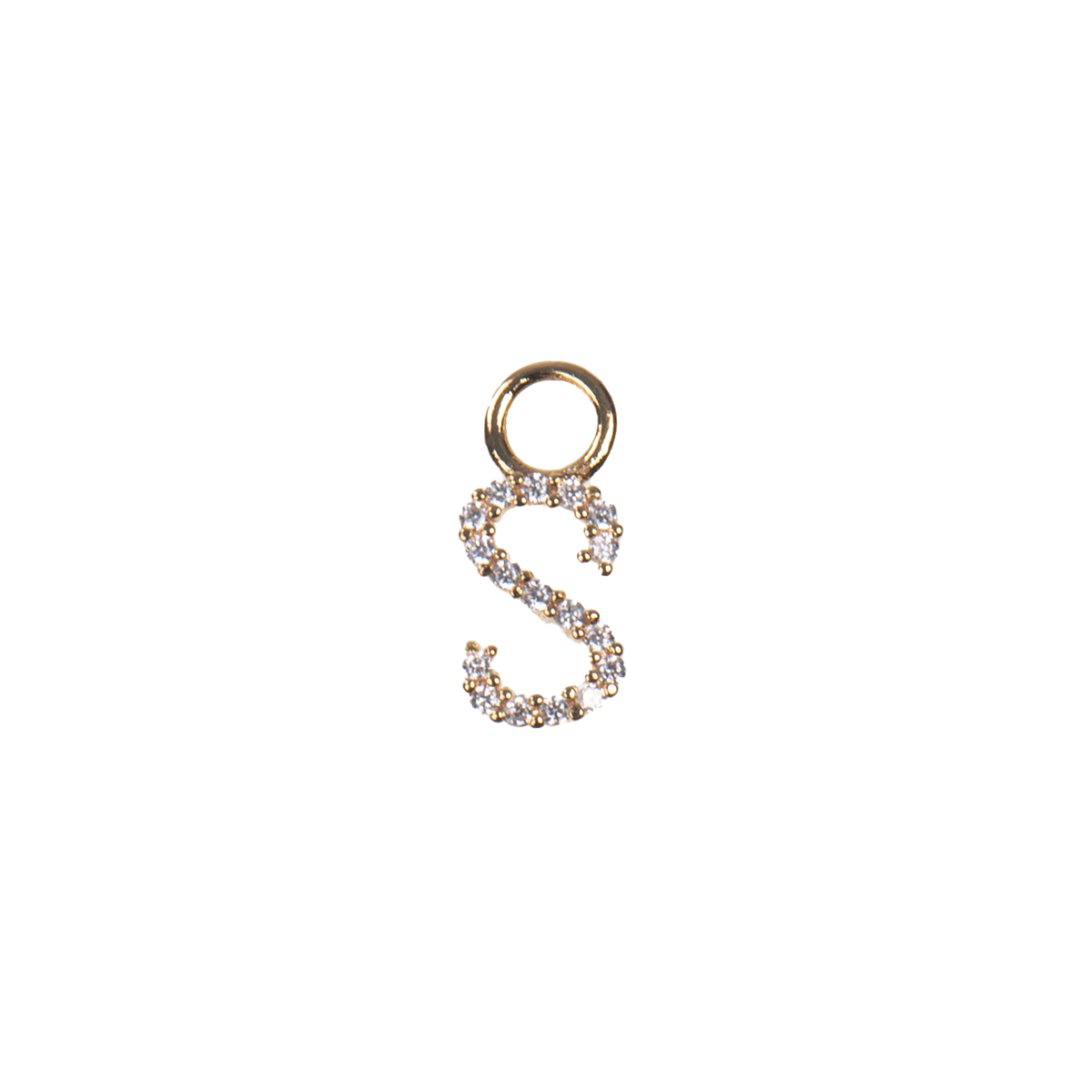 Image of Letter charm S from Emilia by Bon Dep