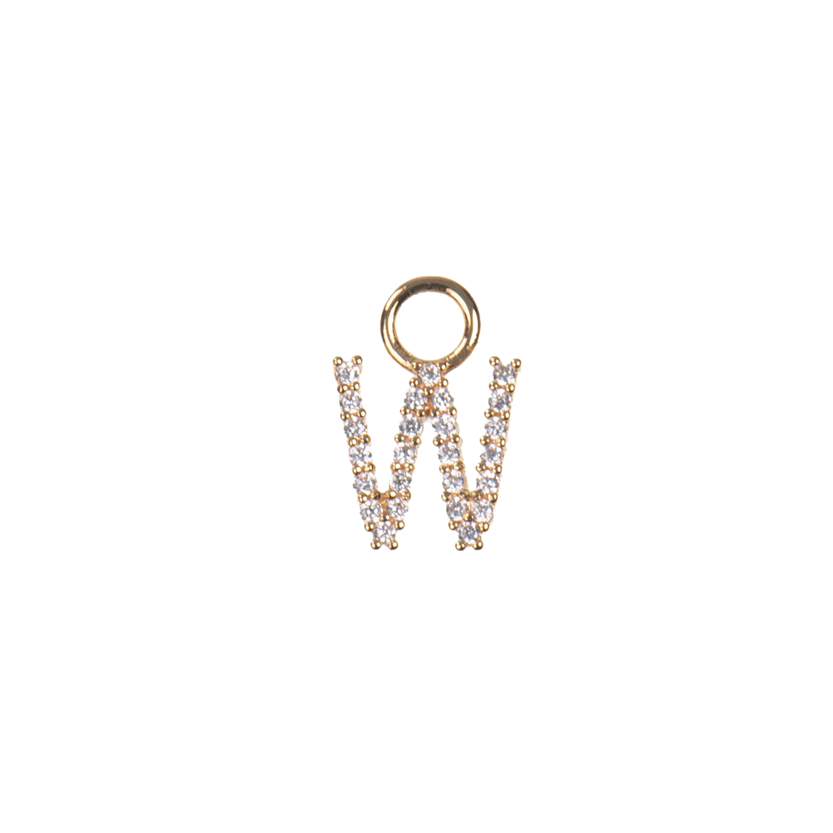 Image of Letter charm W from Emilia by Bon Dep