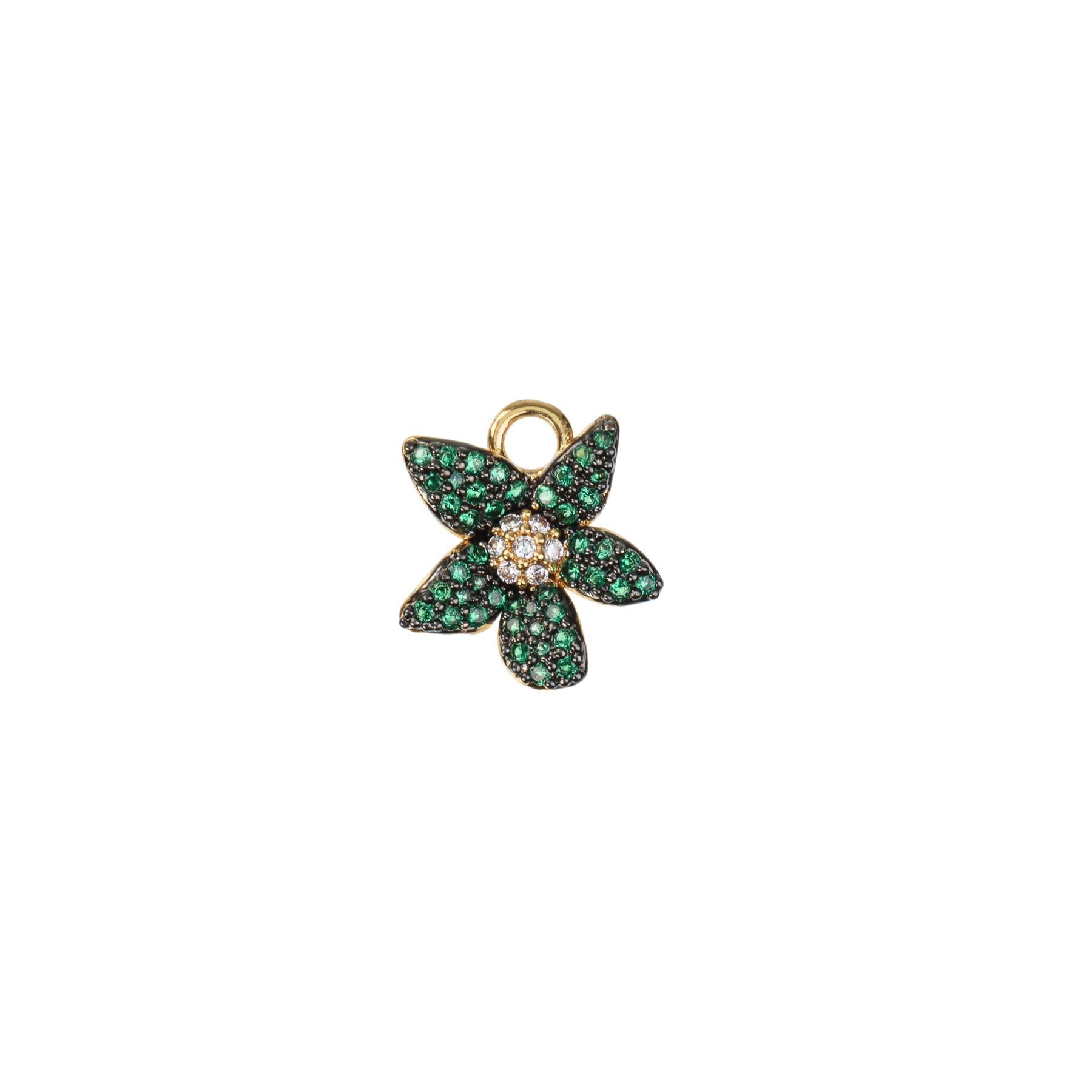 Image of Karoline charm Green from Emilia by Bon Dep