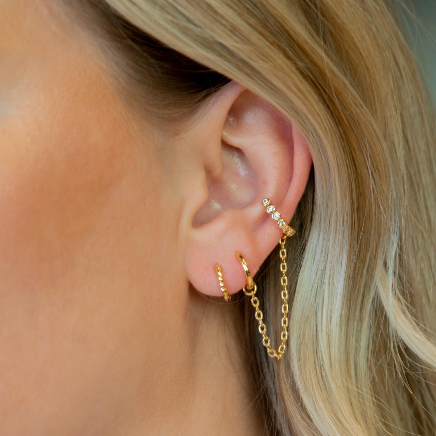 X-SMALL TWISTED HOOPS