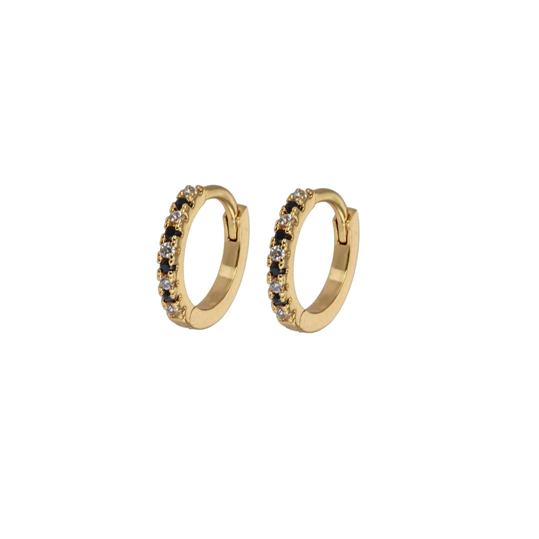 Image of Small hoops B&W from Emilia by Bon Dep