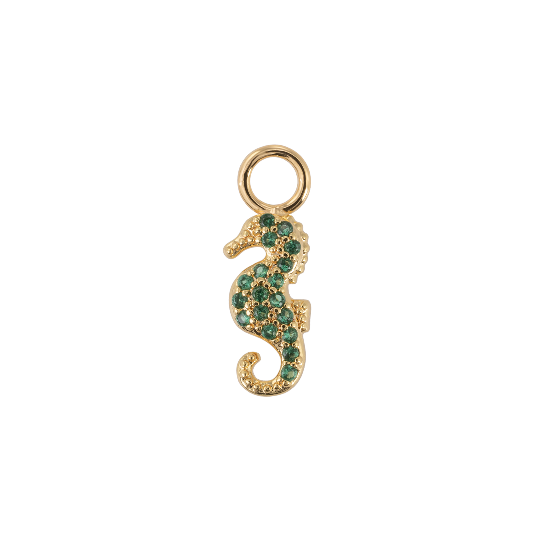 Image of Helene charm Green from Emilia by Bon Dep