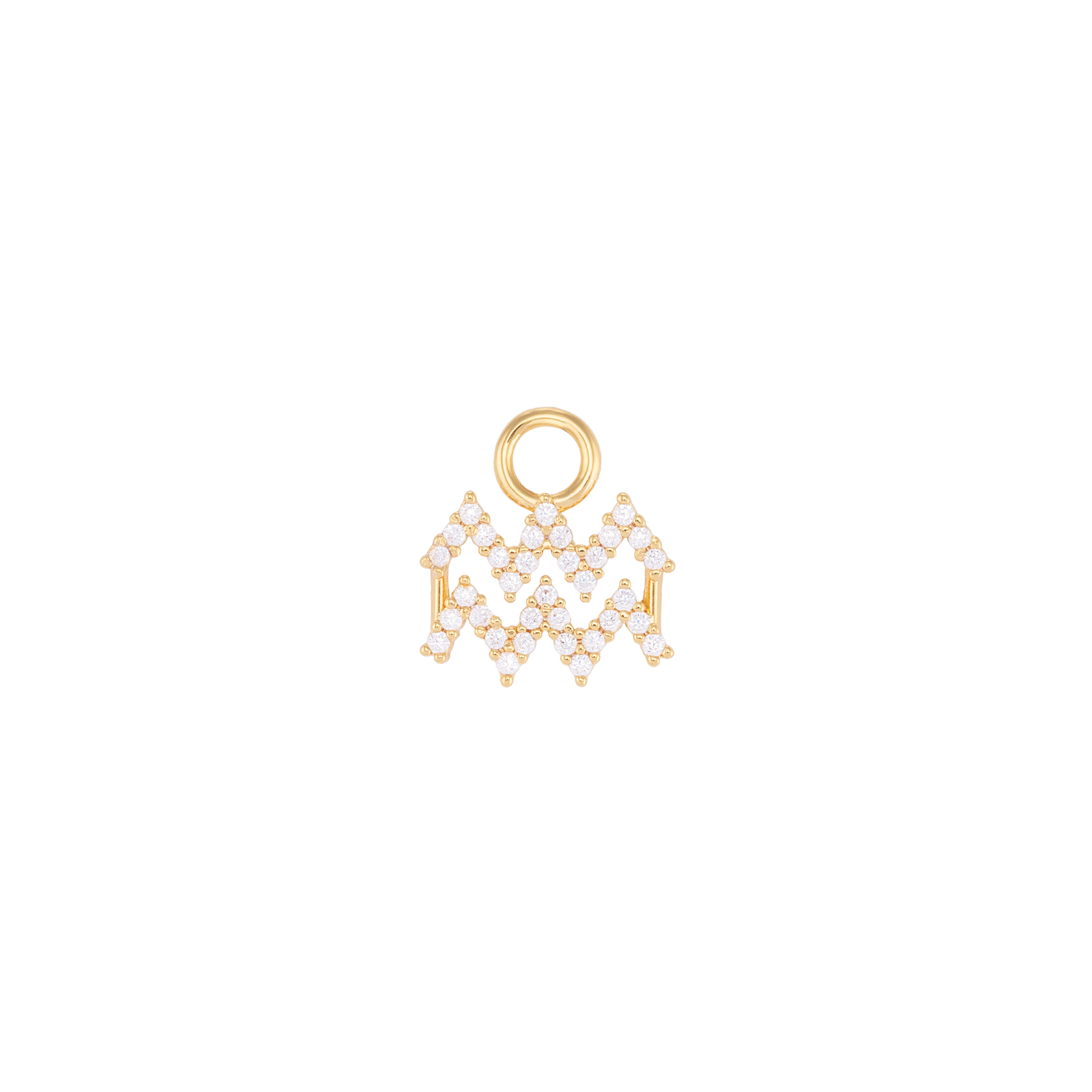 Image of Aquarius charm from Emilia by Bon Dep