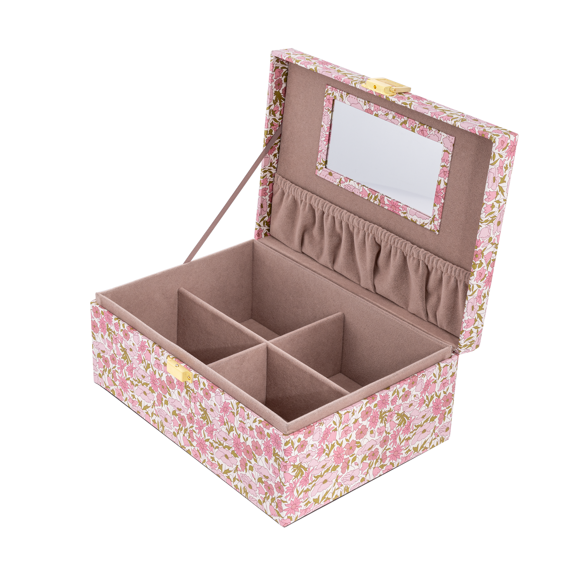 JEWELRY BOX SQUARE MW LIBERTY POPPY AND DAISY