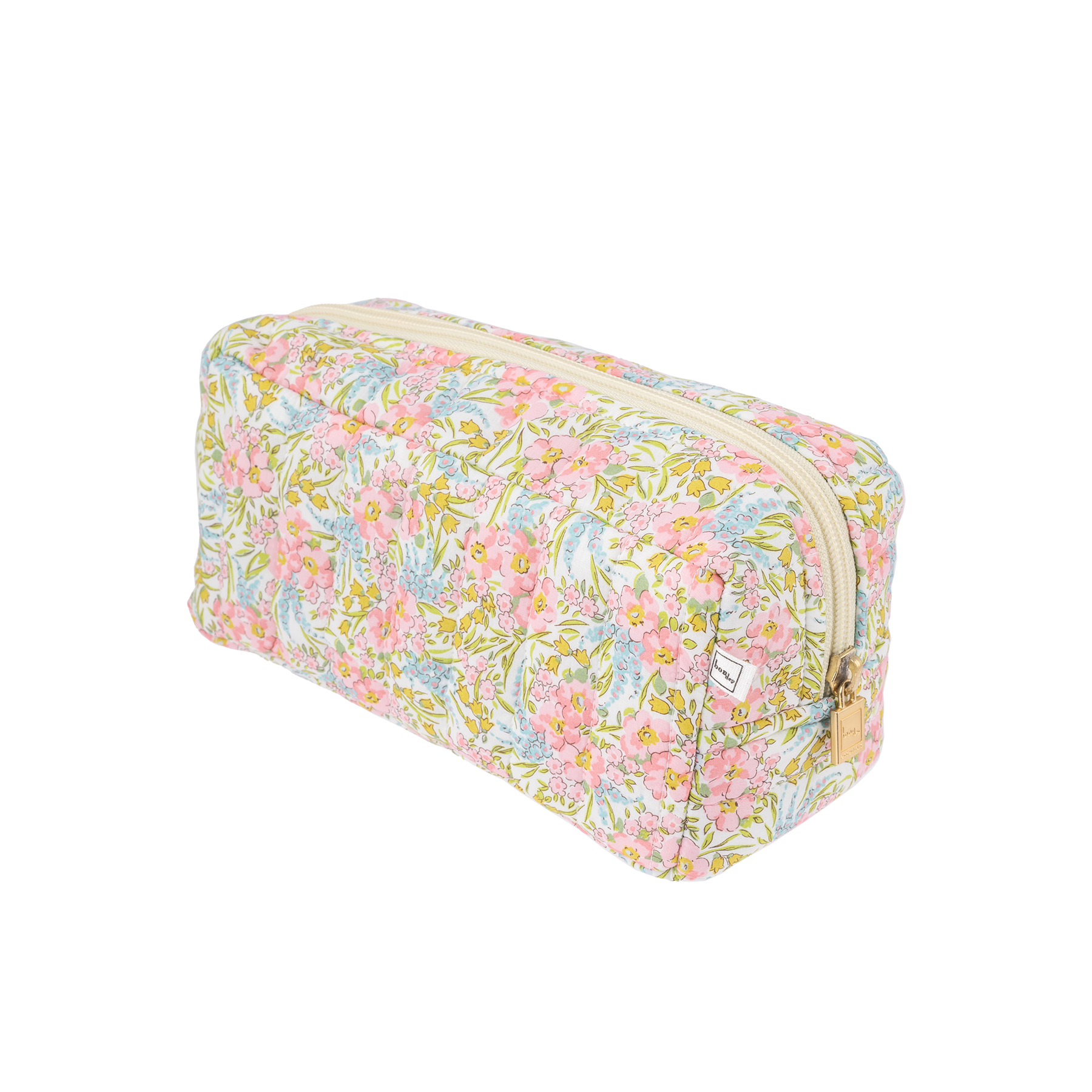 Image of Pouch XS square mw Liberty Swirling Petals Pink from Bon Dep Essentials