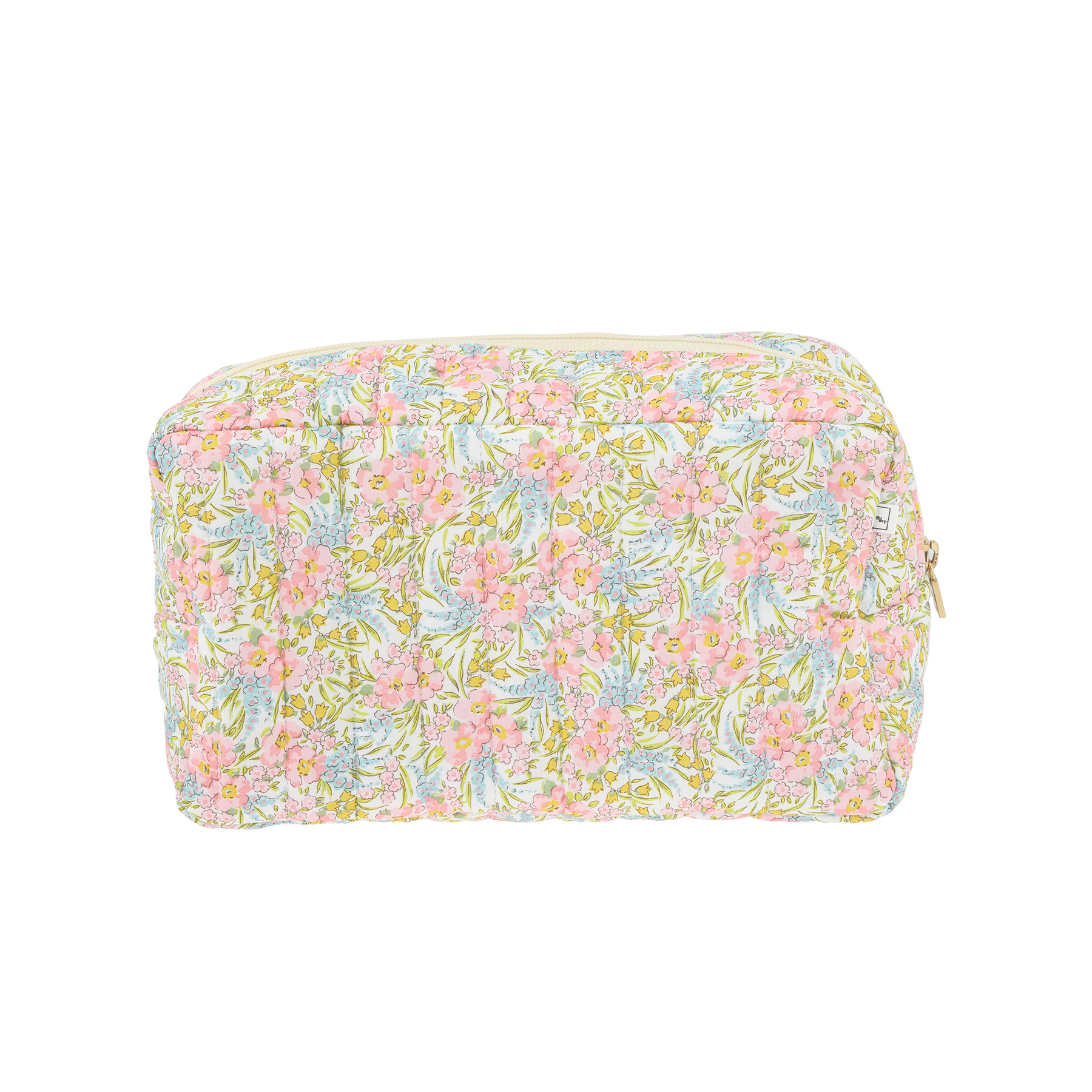 POUCH SQUARE MW LIBERTY SWIRLING PETALS PINK