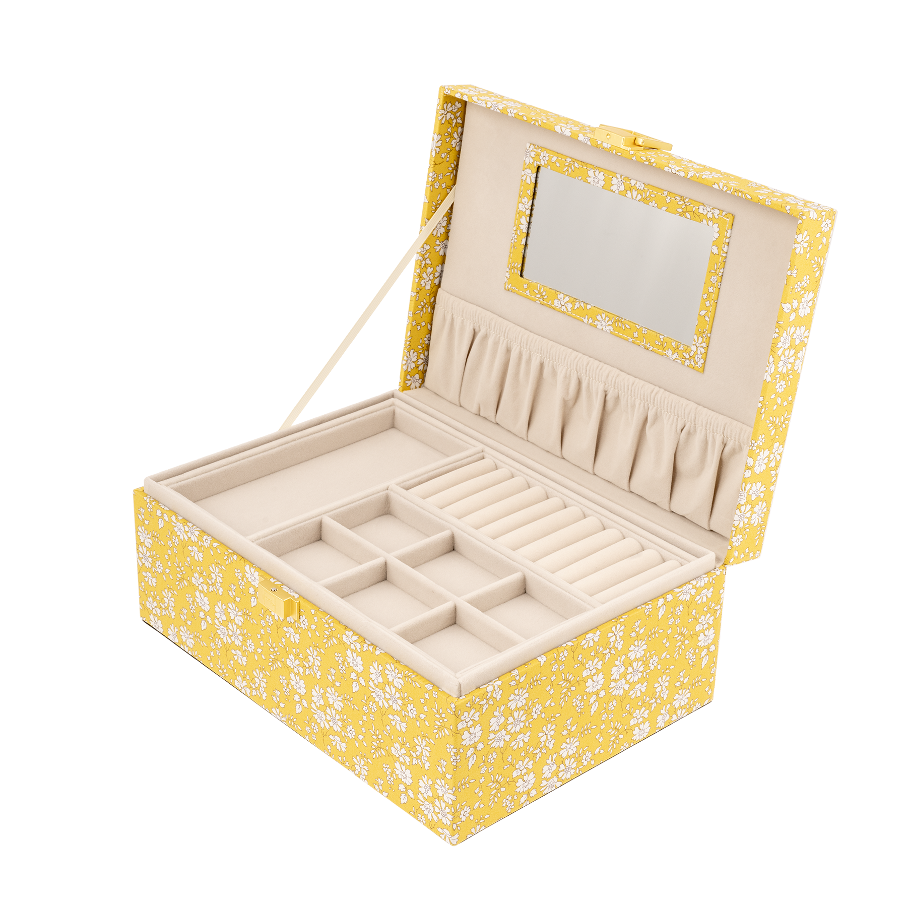 JEWELRY BOX SQUARE MW LIBERTY CAPEL YELLOW