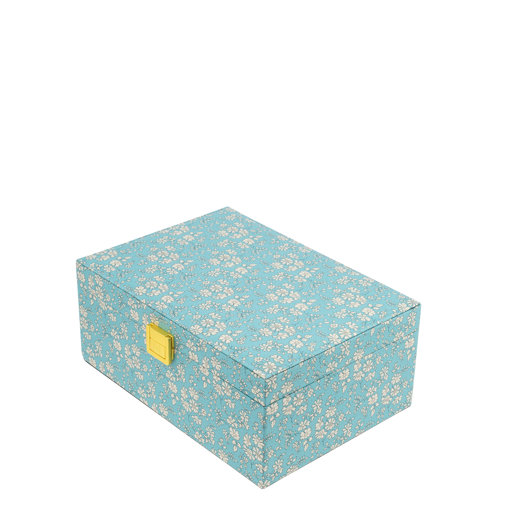 Image of Jewelry box square mw Liberty Capel Soft Teal from Bon Dep Essentials