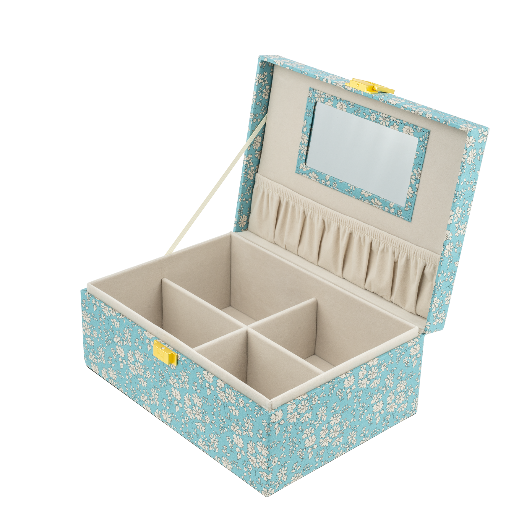 JEWELRY BOX SQUARE MW LIBERTY CAPEL SOFT TEAL