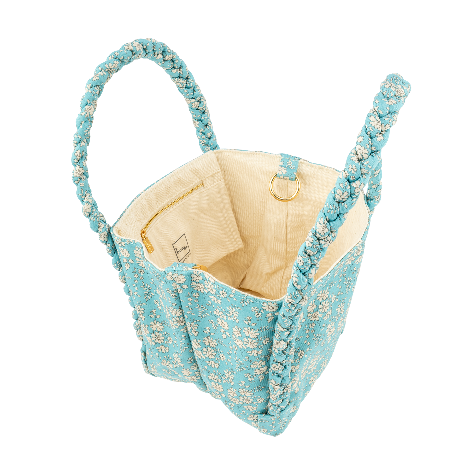 SMALL SHOPPER MW LIBERTY CAPEL SOFT TEAL