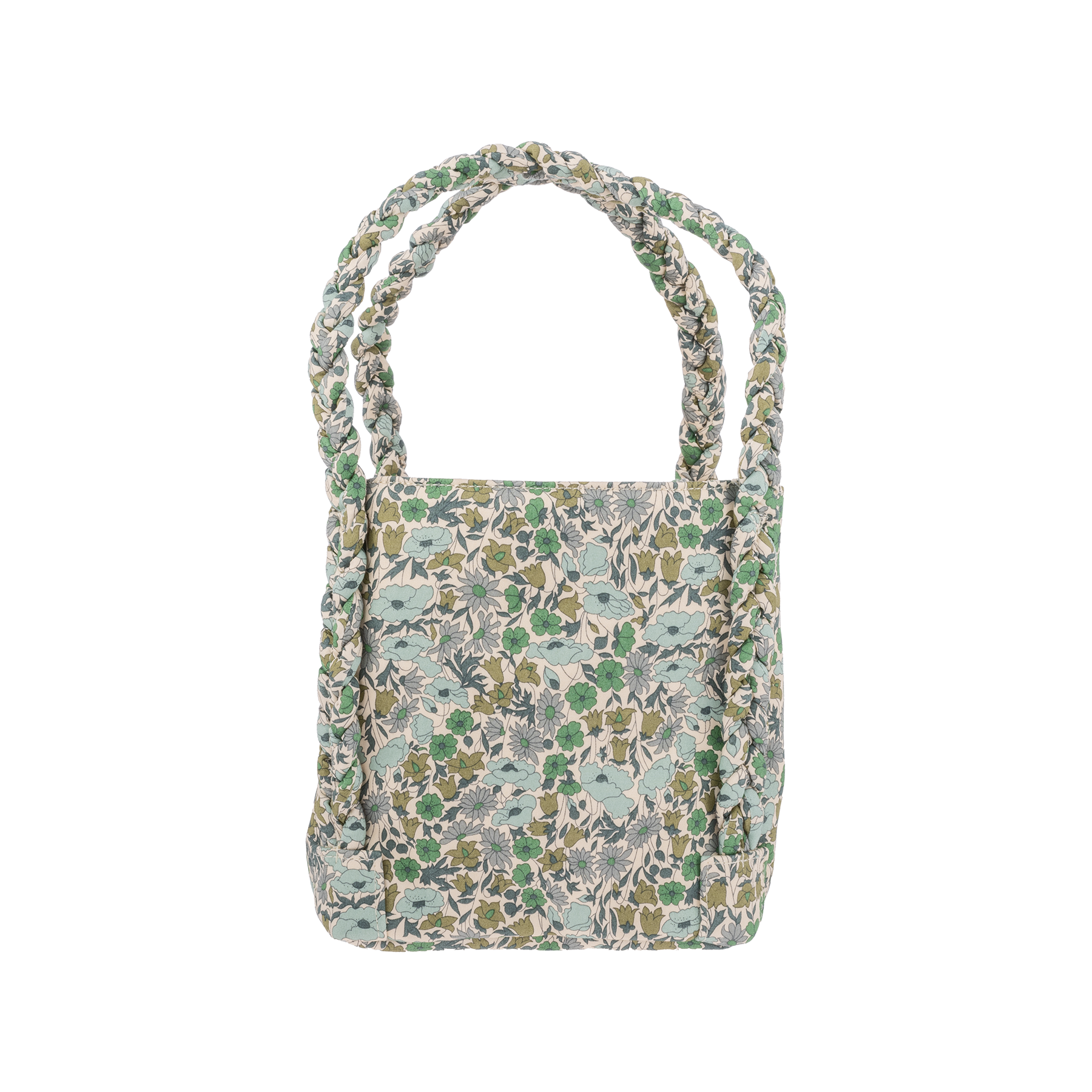 Image of Small Shopper mw Liberty Poppy and Daisy Teal from Bon Dep Essentials