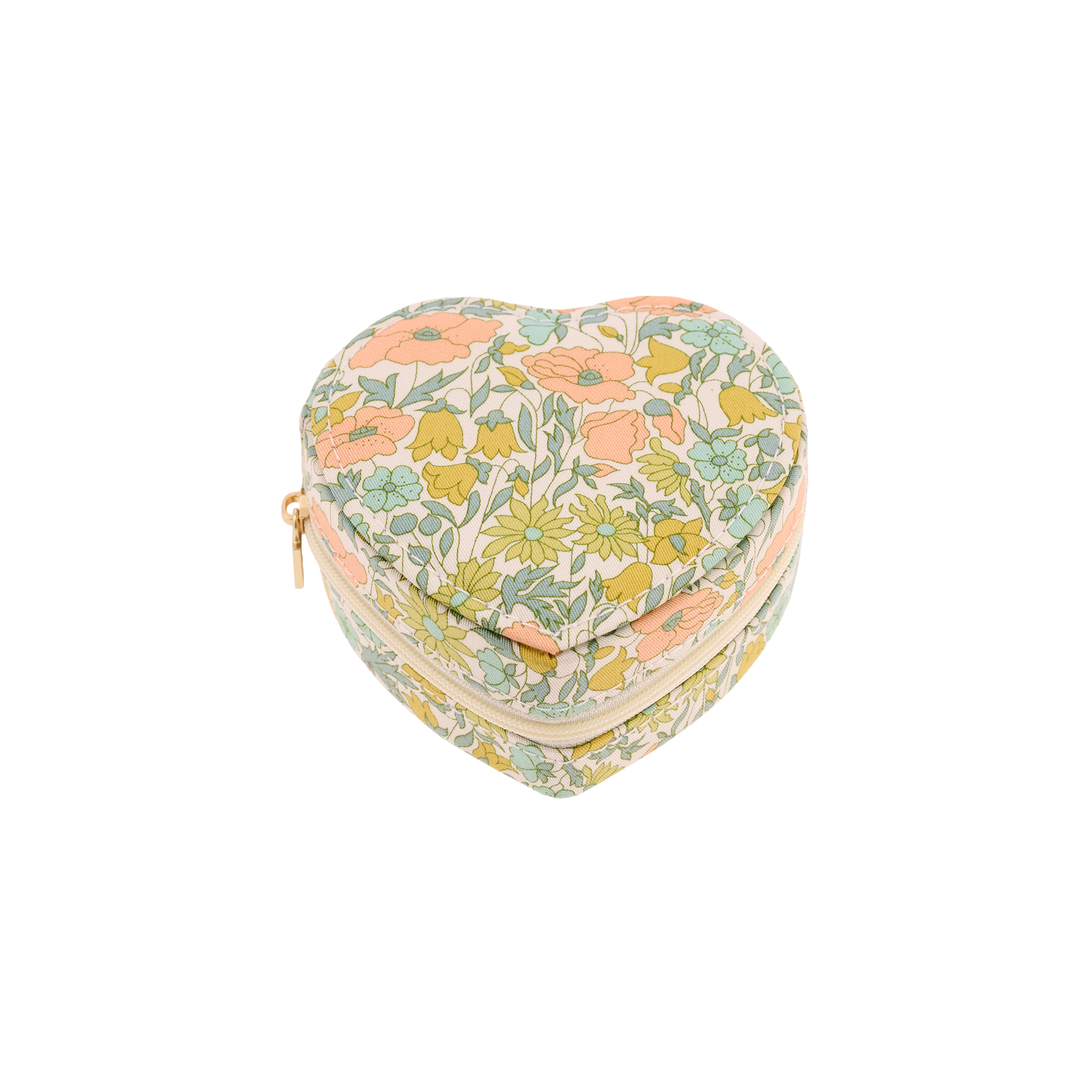 JEWELRY BOX HEART MW LIBERTY POPPY DAISY PASTEL from Bon Dep Essentials