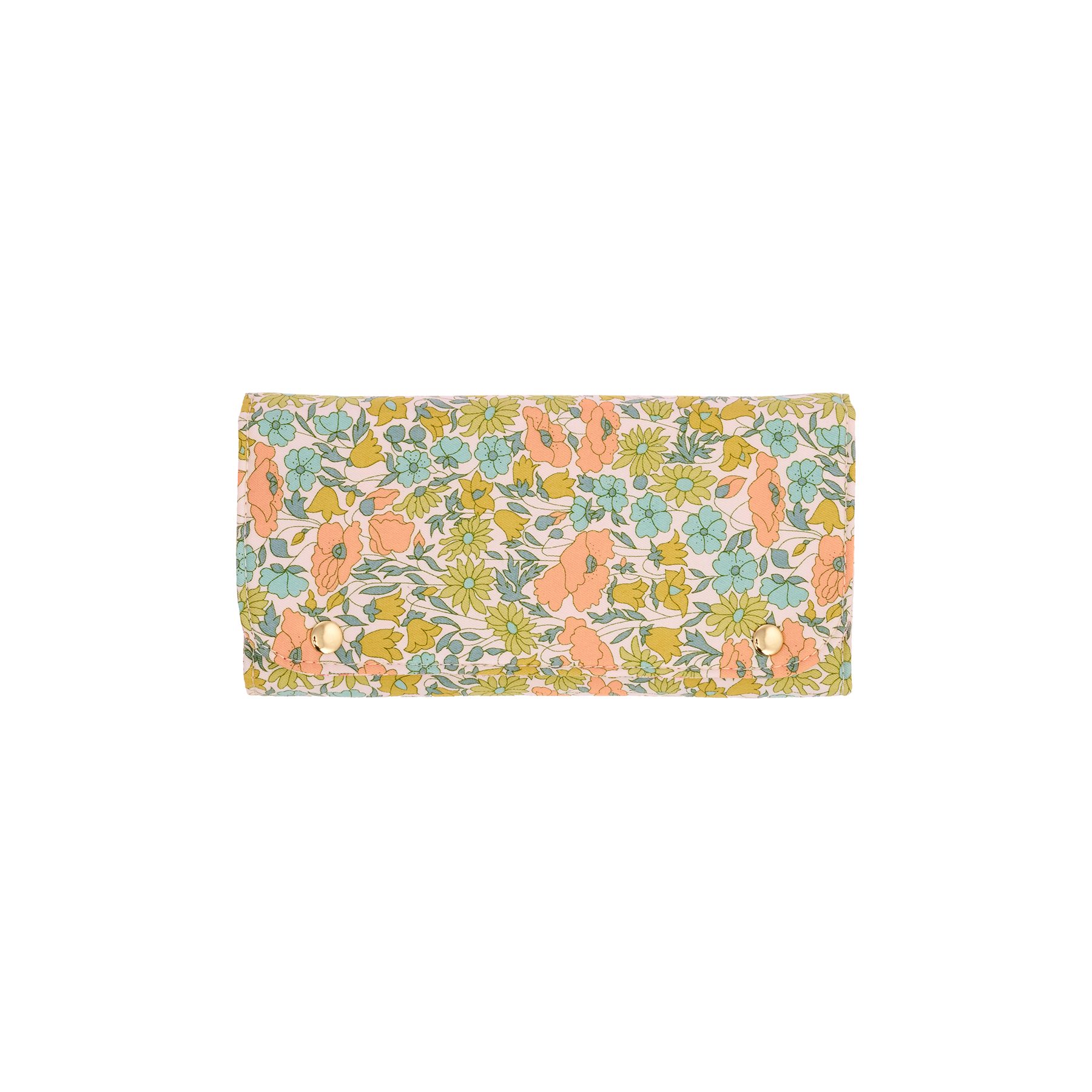 JEWELRY ROLL MW LIBERTY POPPY DAISY PASTEL from Bon Dep Essentials