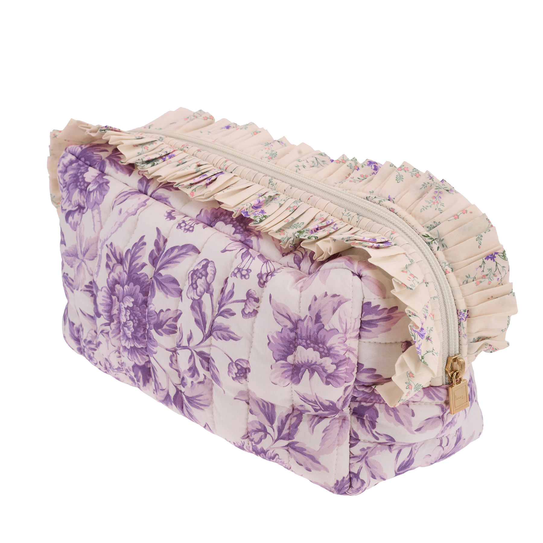 POUCH SQUARE RUFFLES MW LIBERTY REGENCY TRAIL from Bon Dep Essentials