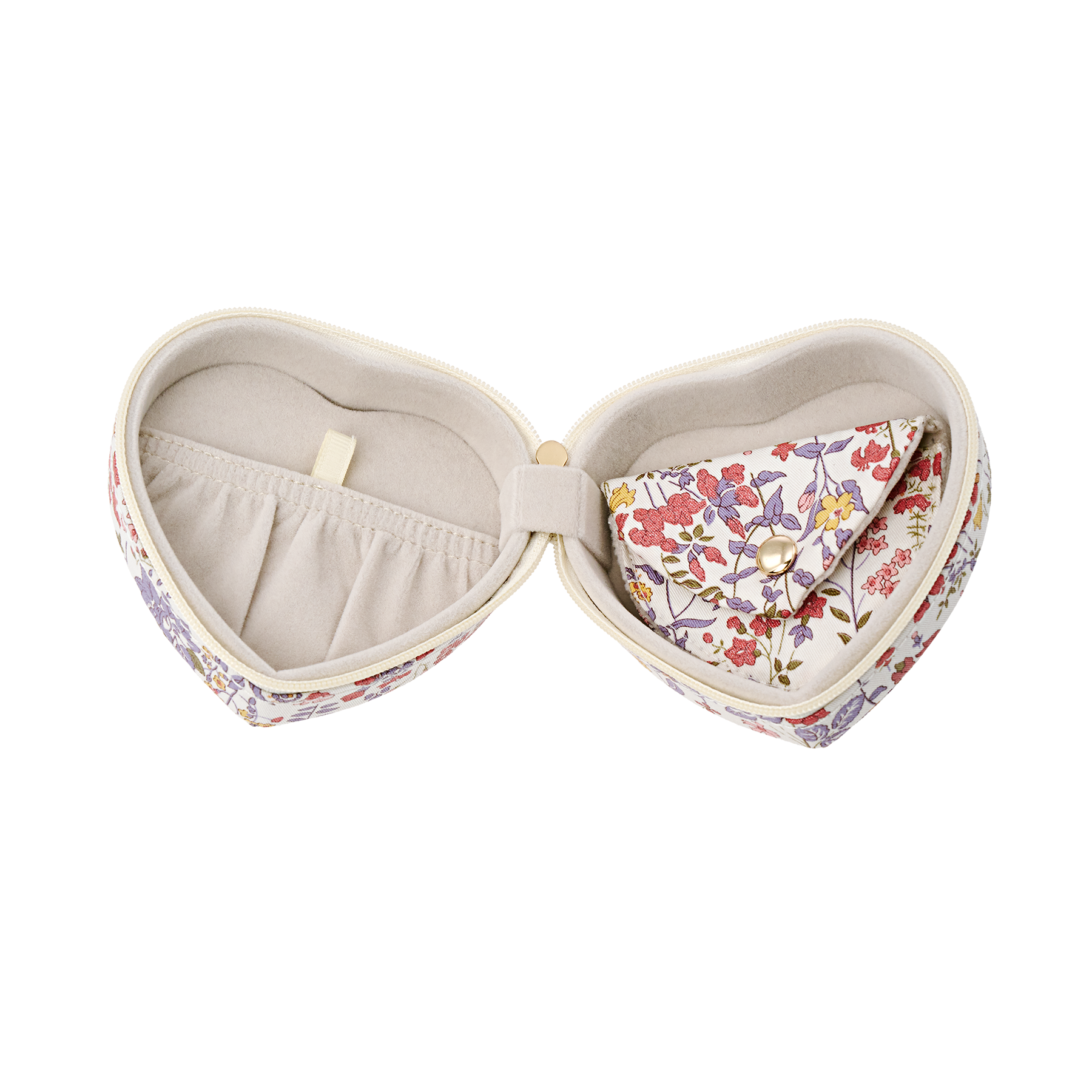 JEWELRY BOX HEART MW LIBERTY FIELD FLOWERS