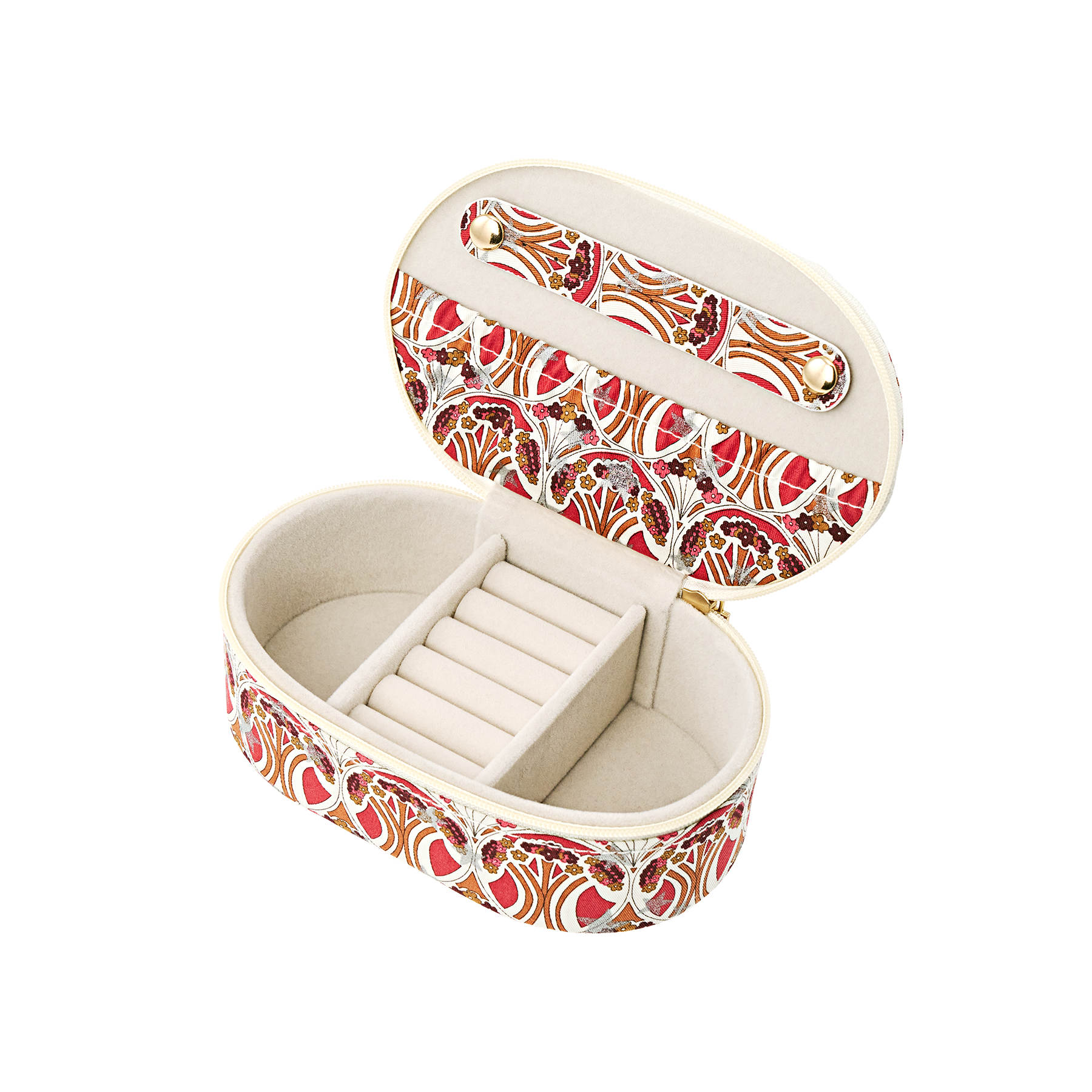 JEWELRY BOX OVAL MW LIBERTY MAUVERINA STAR