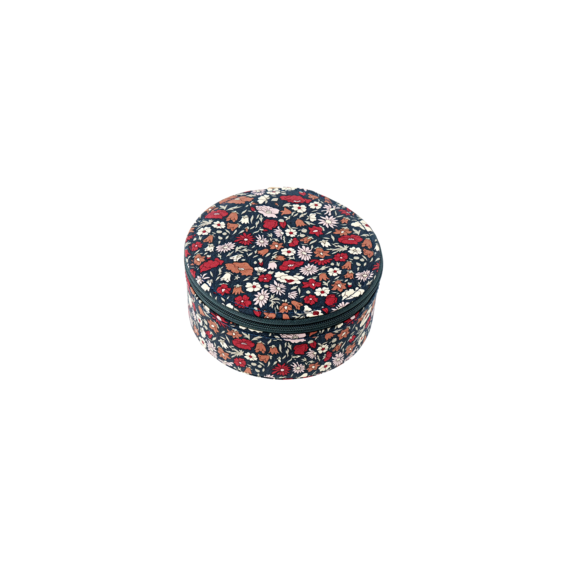 JEWELRY BOX ROUND MW LIBERTY PETAL DAISY