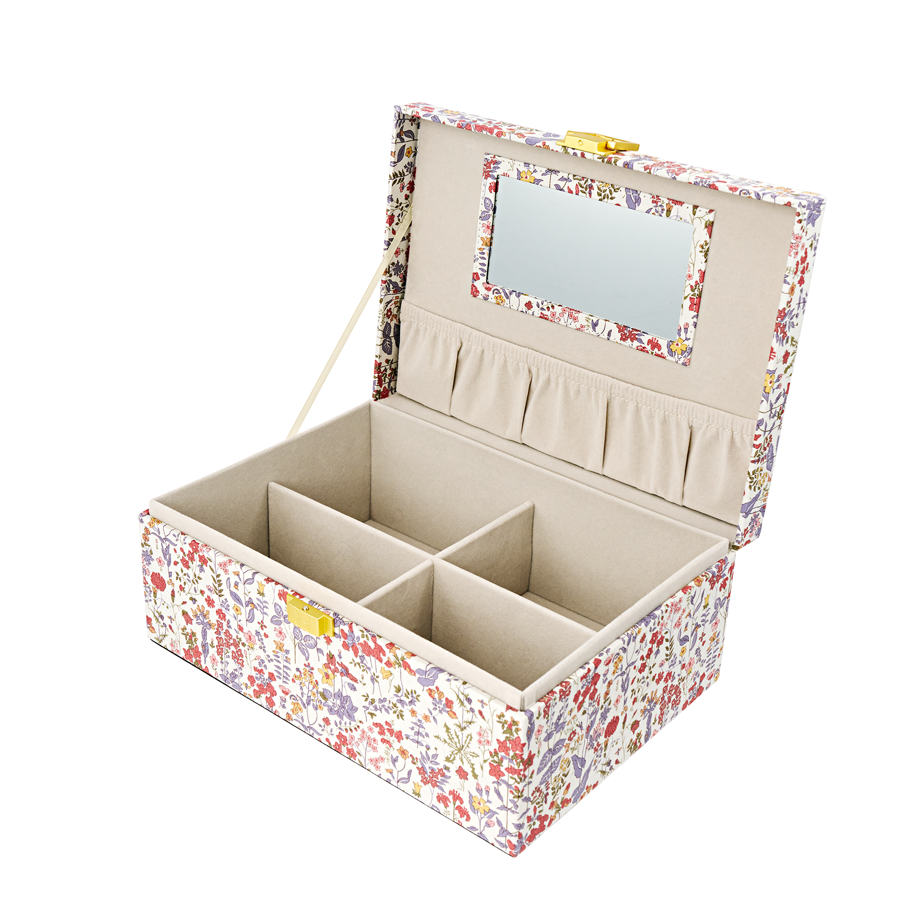 JEWELRY BOX SQUARE MW LIBERTY FIELD FLOWERS