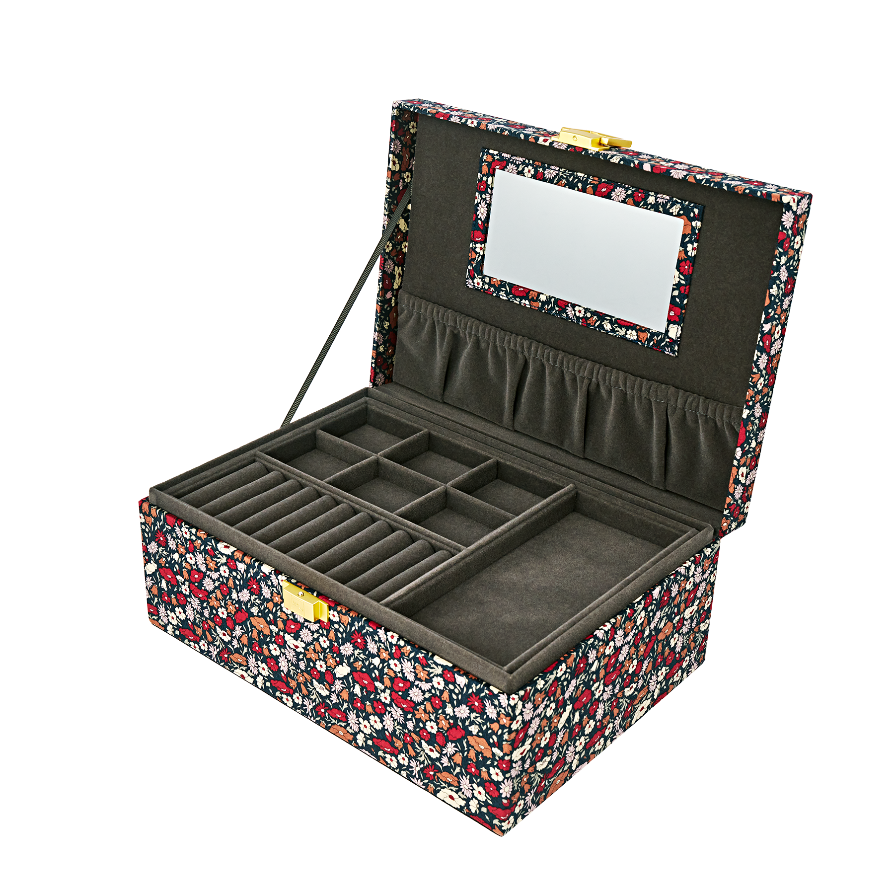 JEWELRY BOX SQUARE MW LIBERTY PETAL DAISY