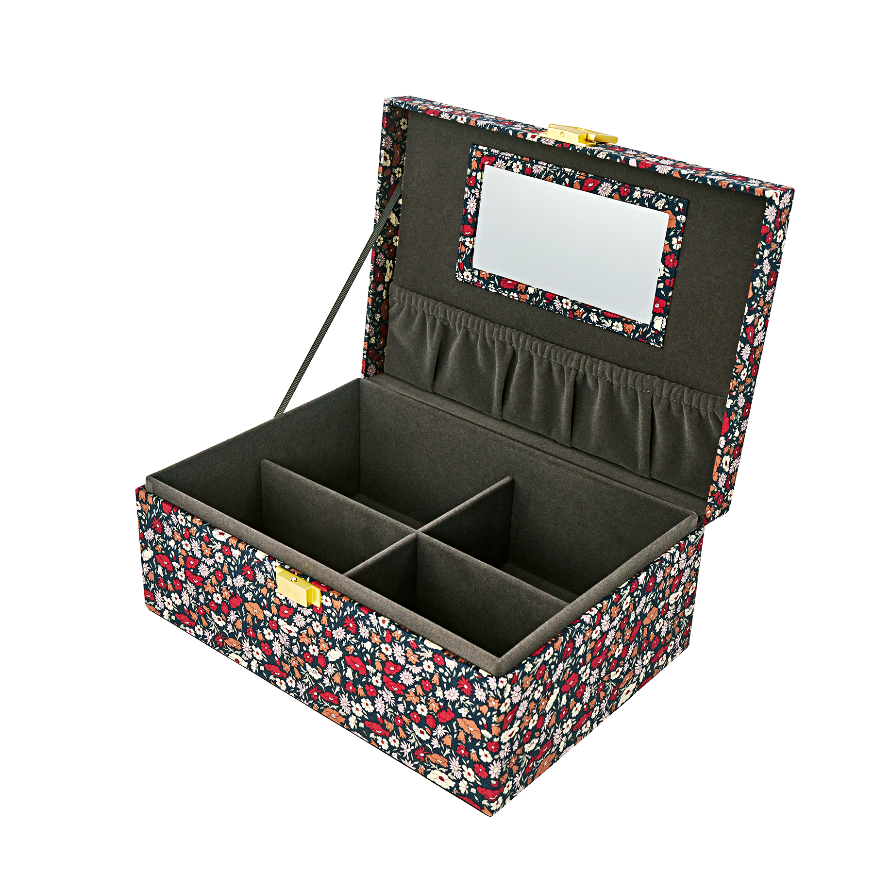 JEWELRY BOX SQUARE MW LIBERTY PETAL DAISY