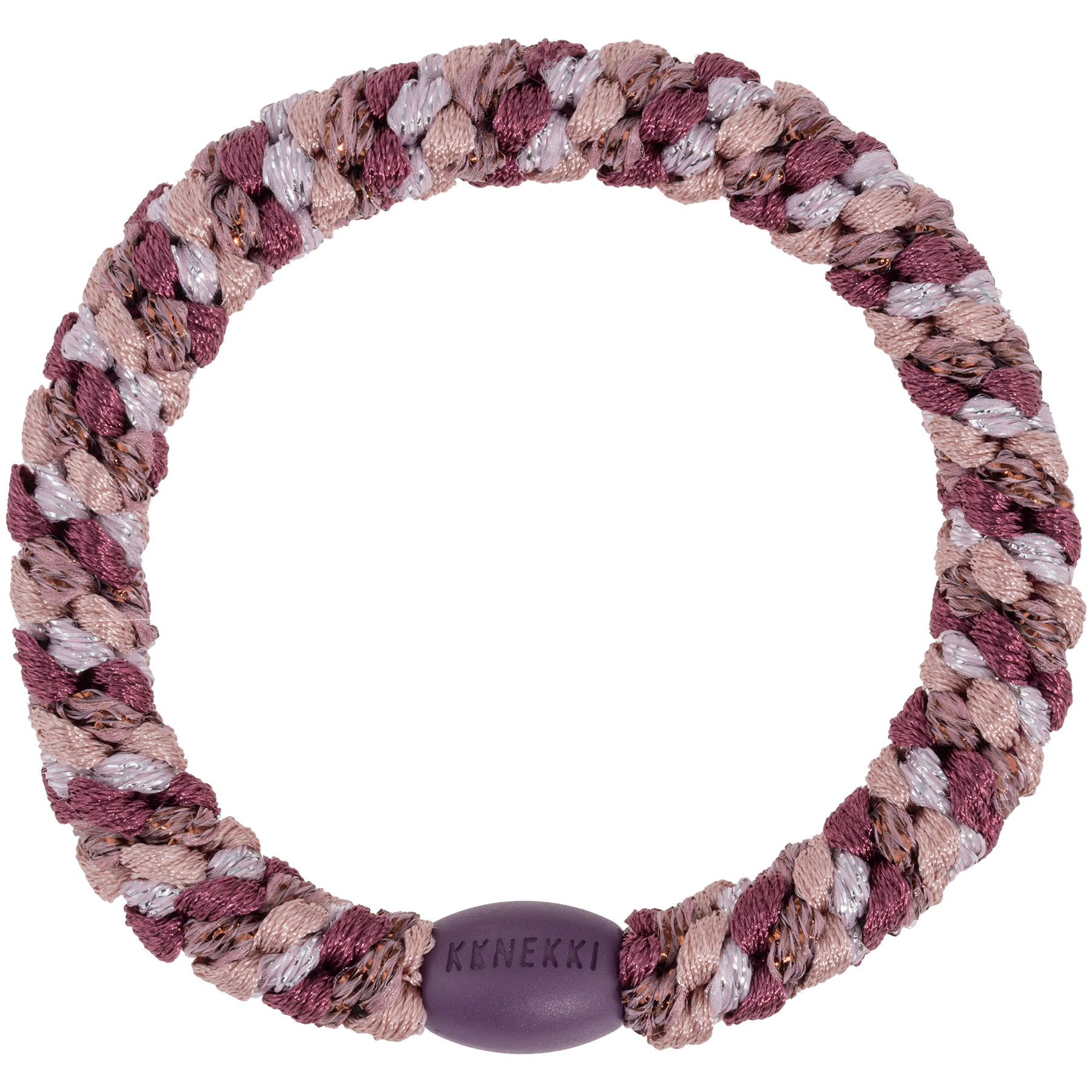 Image of Kknekki Mix plum pink glitter  from Kknekki original hair ties