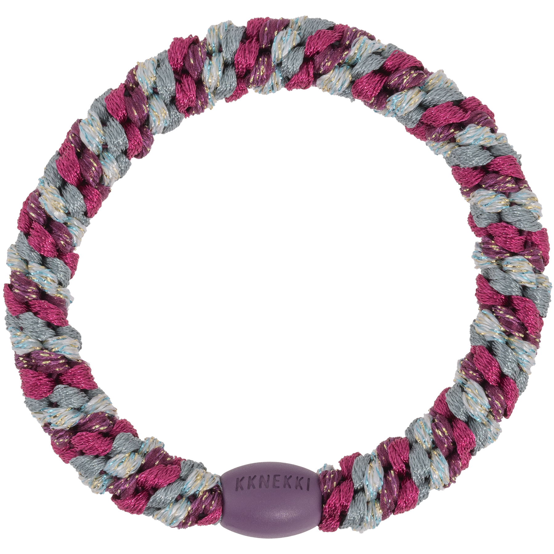 Image of Kkenkki Mix grape aqua glitter  from Kknekki original hair ties