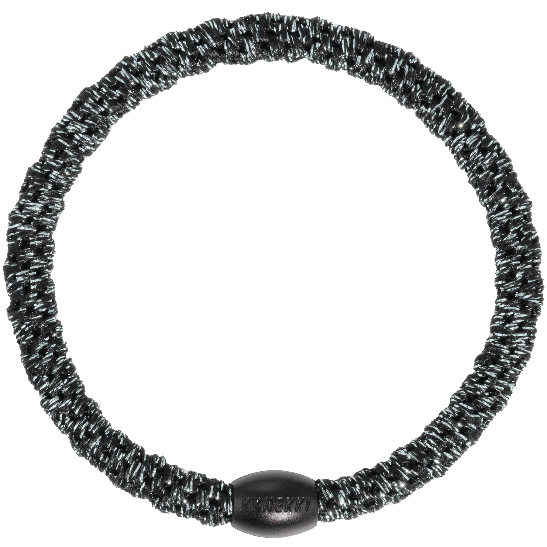 Image of Kknekki Slim Dark Grey glitter  from Kknekki original hair ties