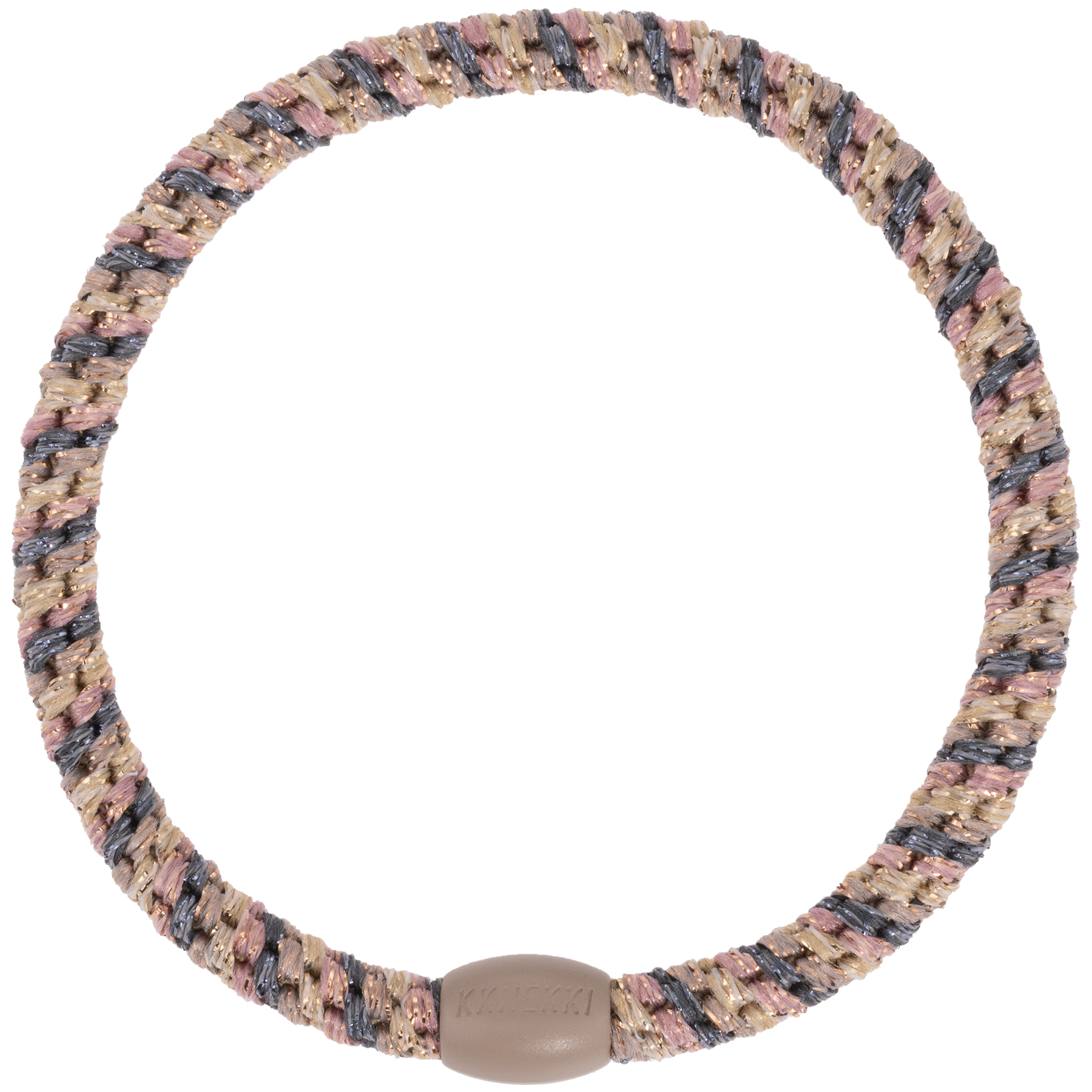 Image of Kknekki Slim Mix steelgrey-Taupe  from Kknekki original hair ties